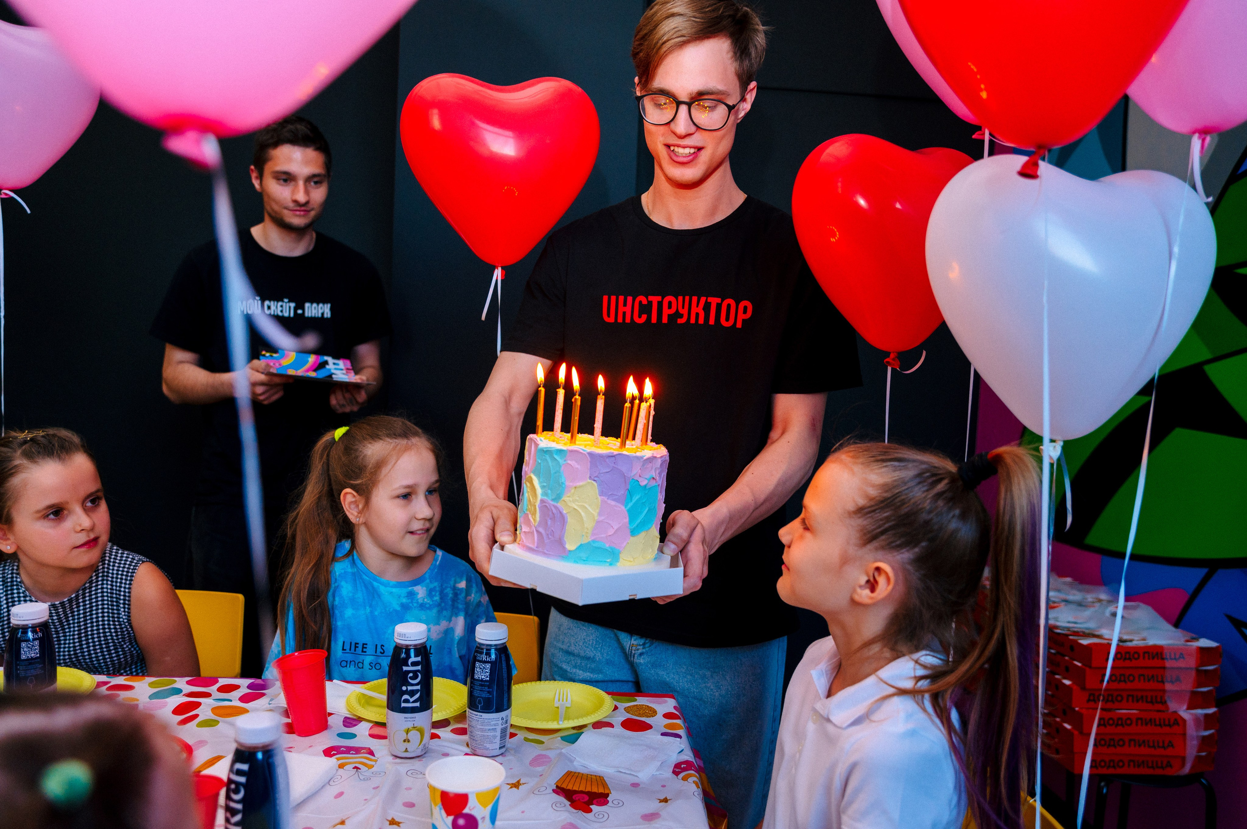 ДЕНЬ РОЖДЕНИЯ В СКЕЙТ ПАРКЕ. Шашкова Вероника / Свадебный и семейный фотограф Москва и Ярославль