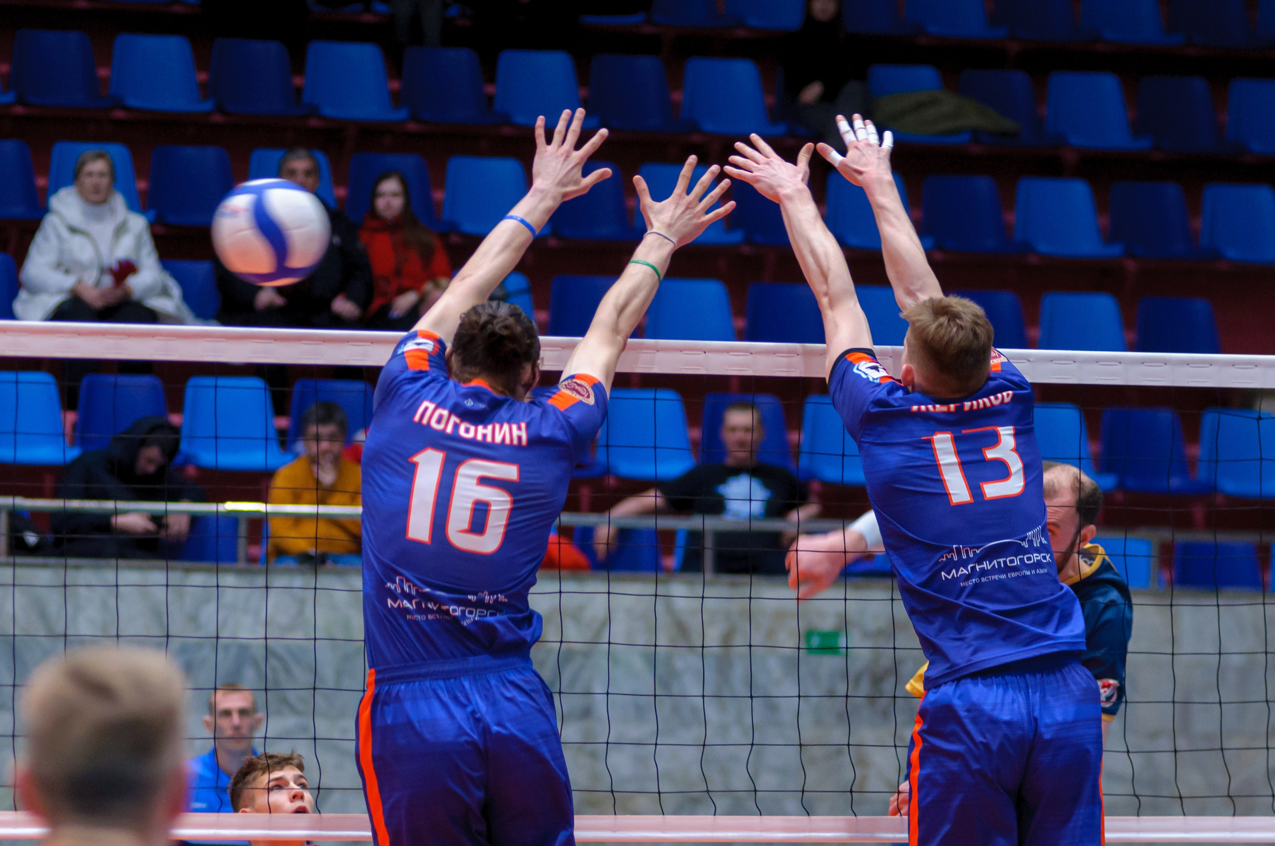 Чемпионат России по волейболу. Высшая лига А. Магнитка — ИжГТУ-Динамо. Фотограф Магнитогорск Данил Семенов