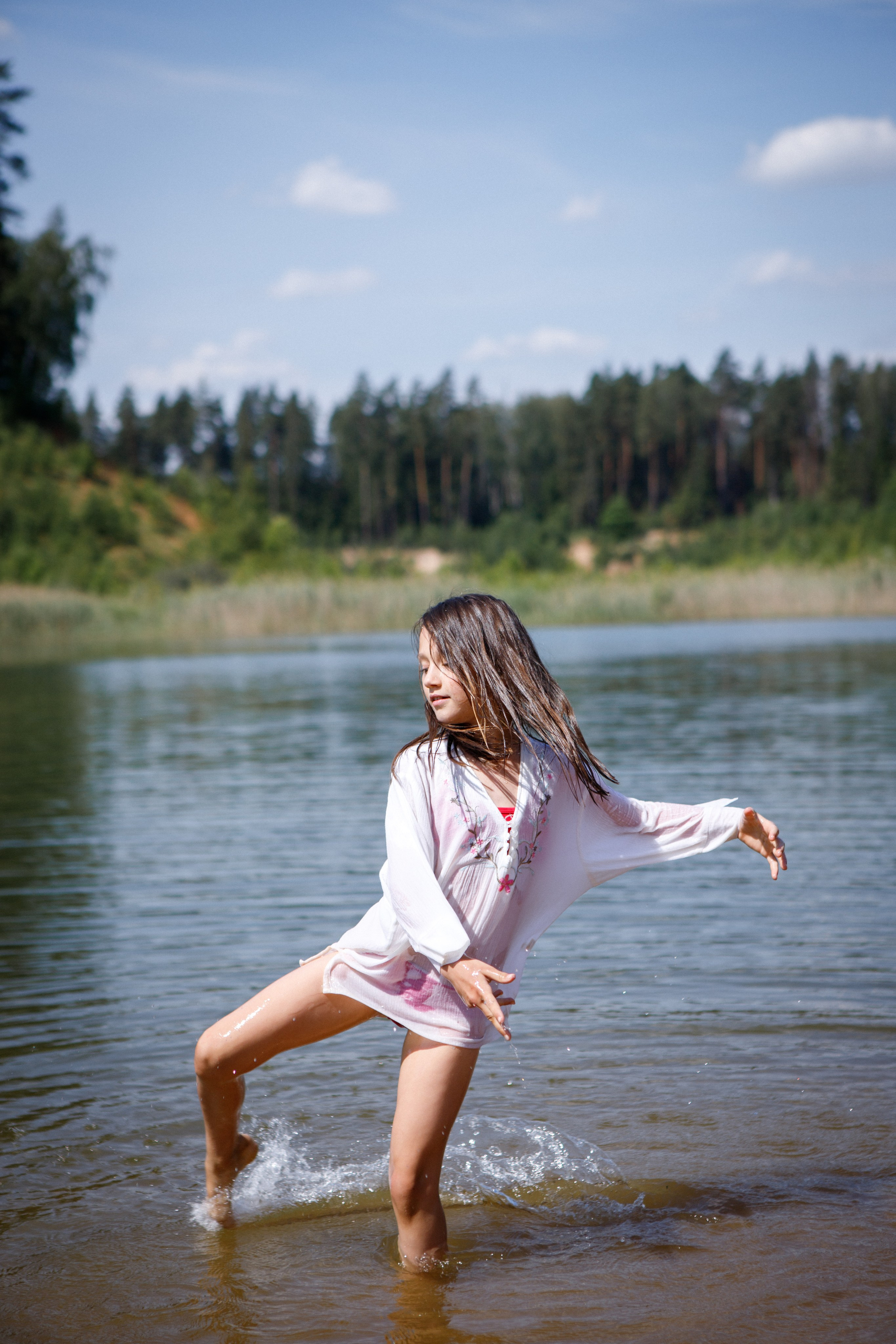 На озере. Детский и семейный фотограф Мария Киселёва. Москва