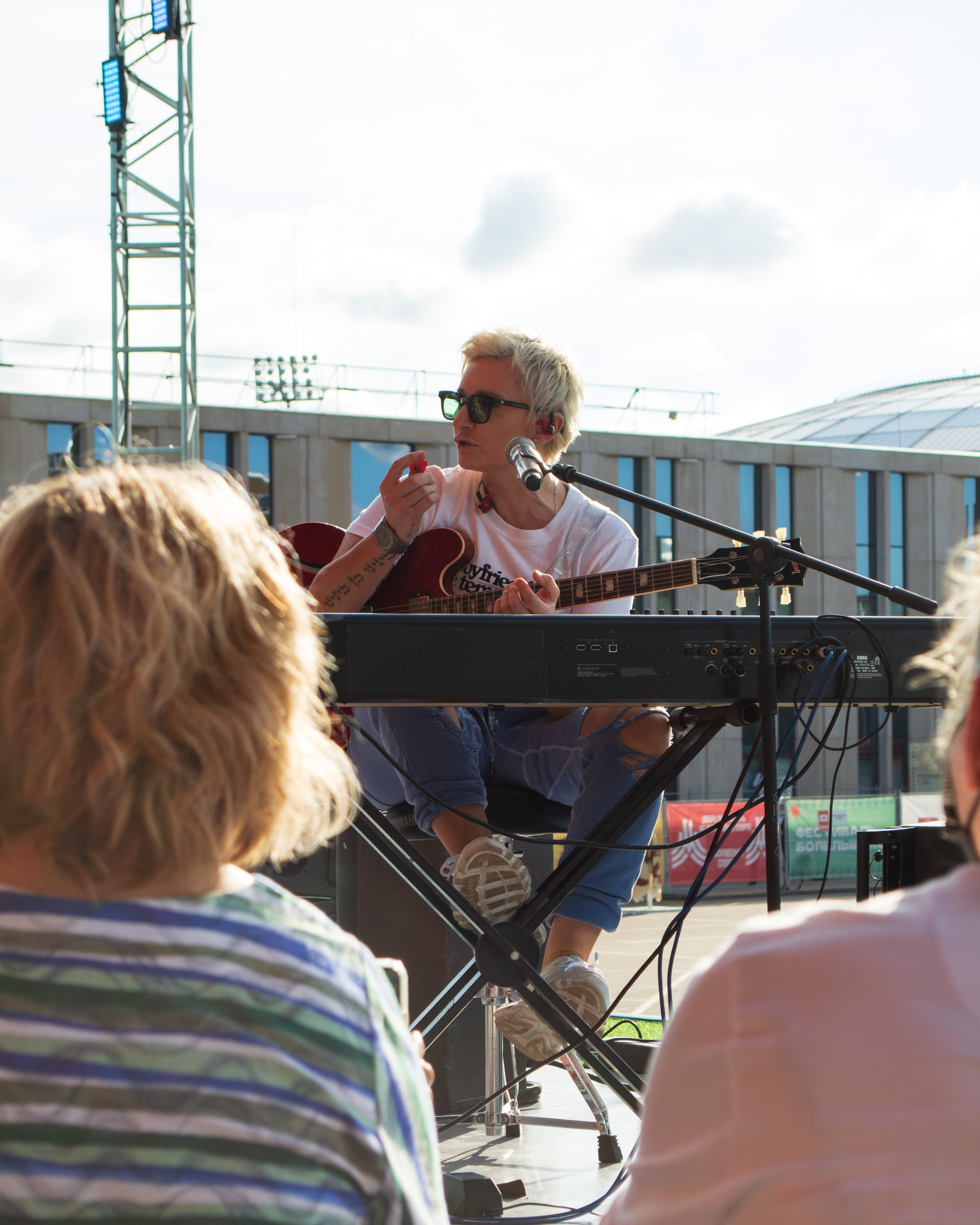 Съемка концерта