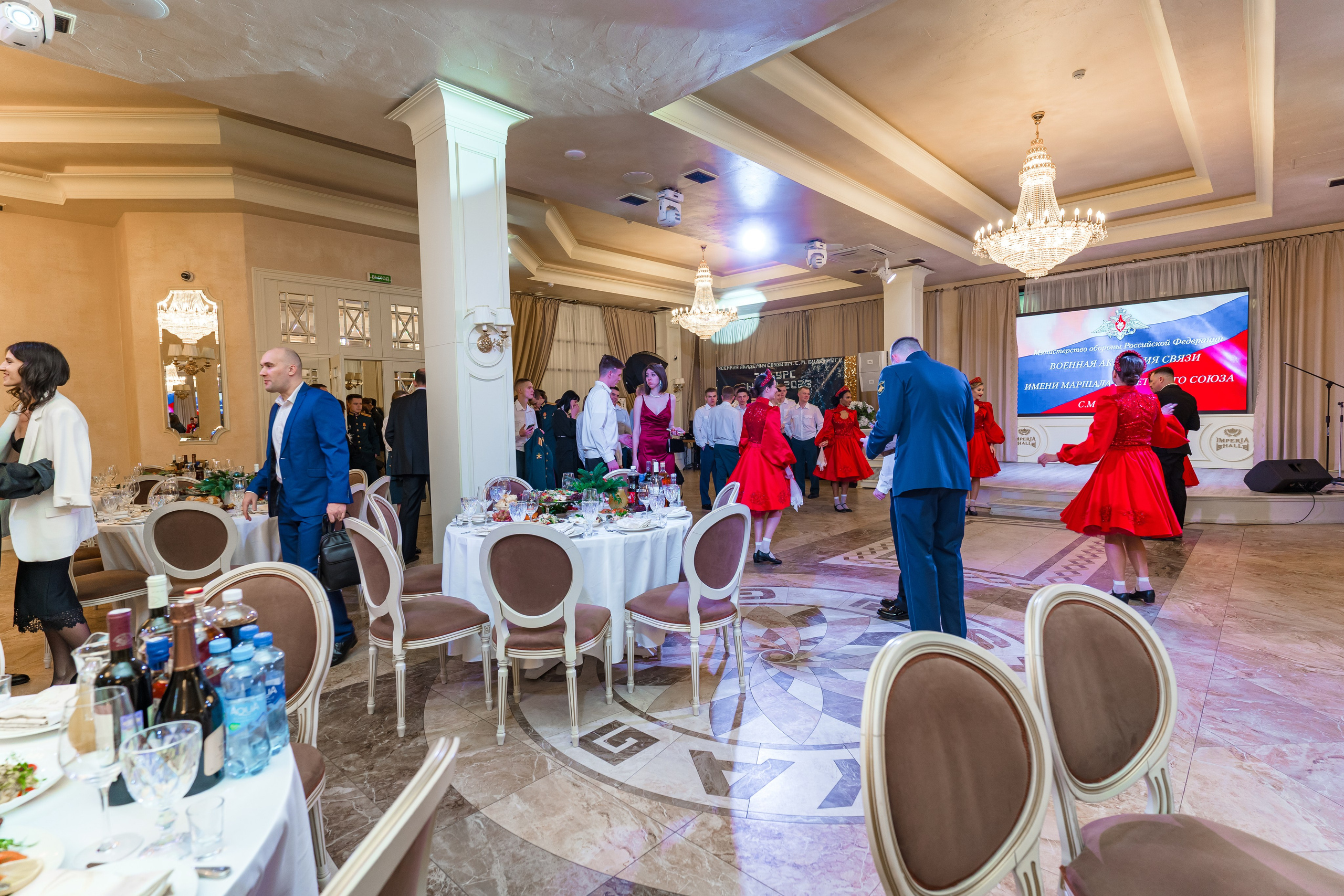 Фотосъемка выпуска военной академии и вручение дипломов