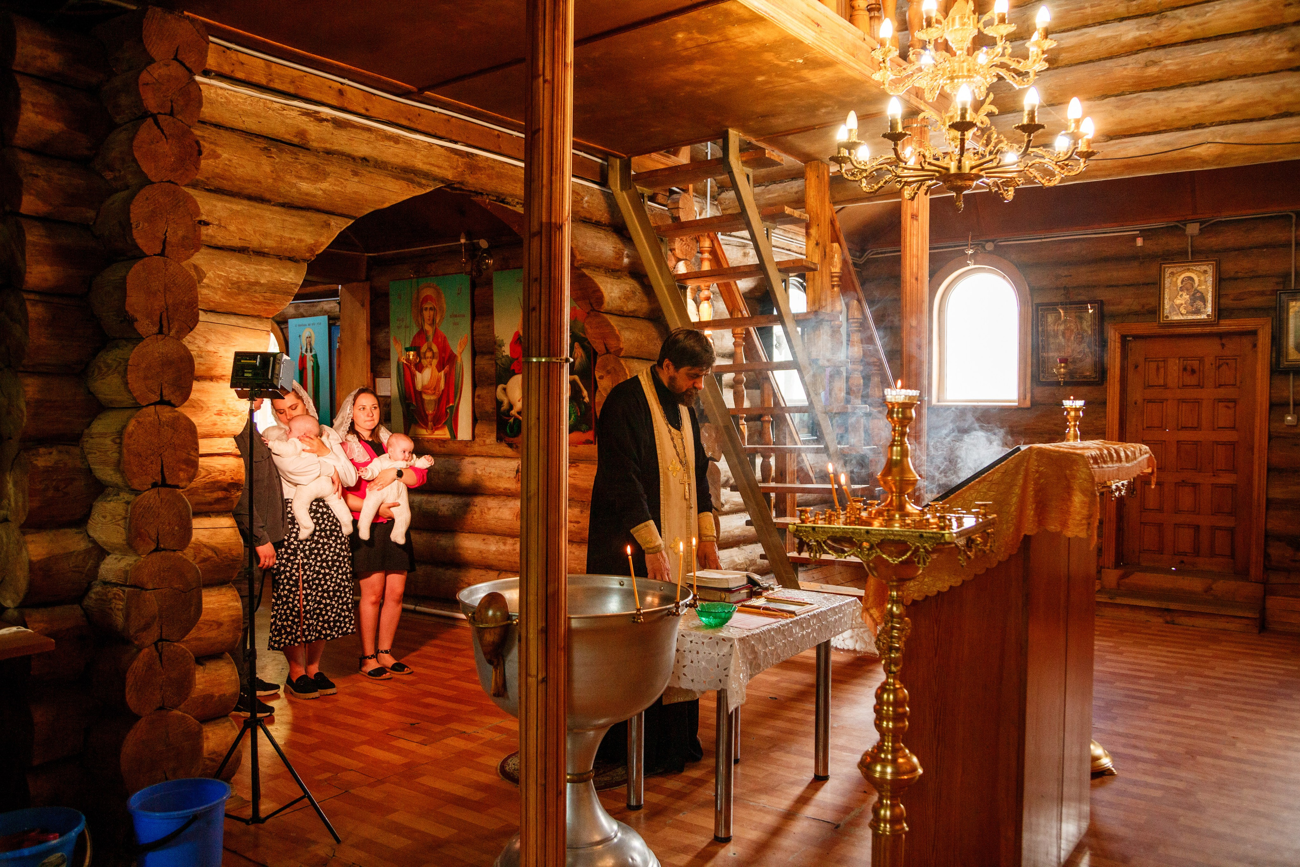 Крещение близняшек. Свадебный и семейный фотограф в Армавире