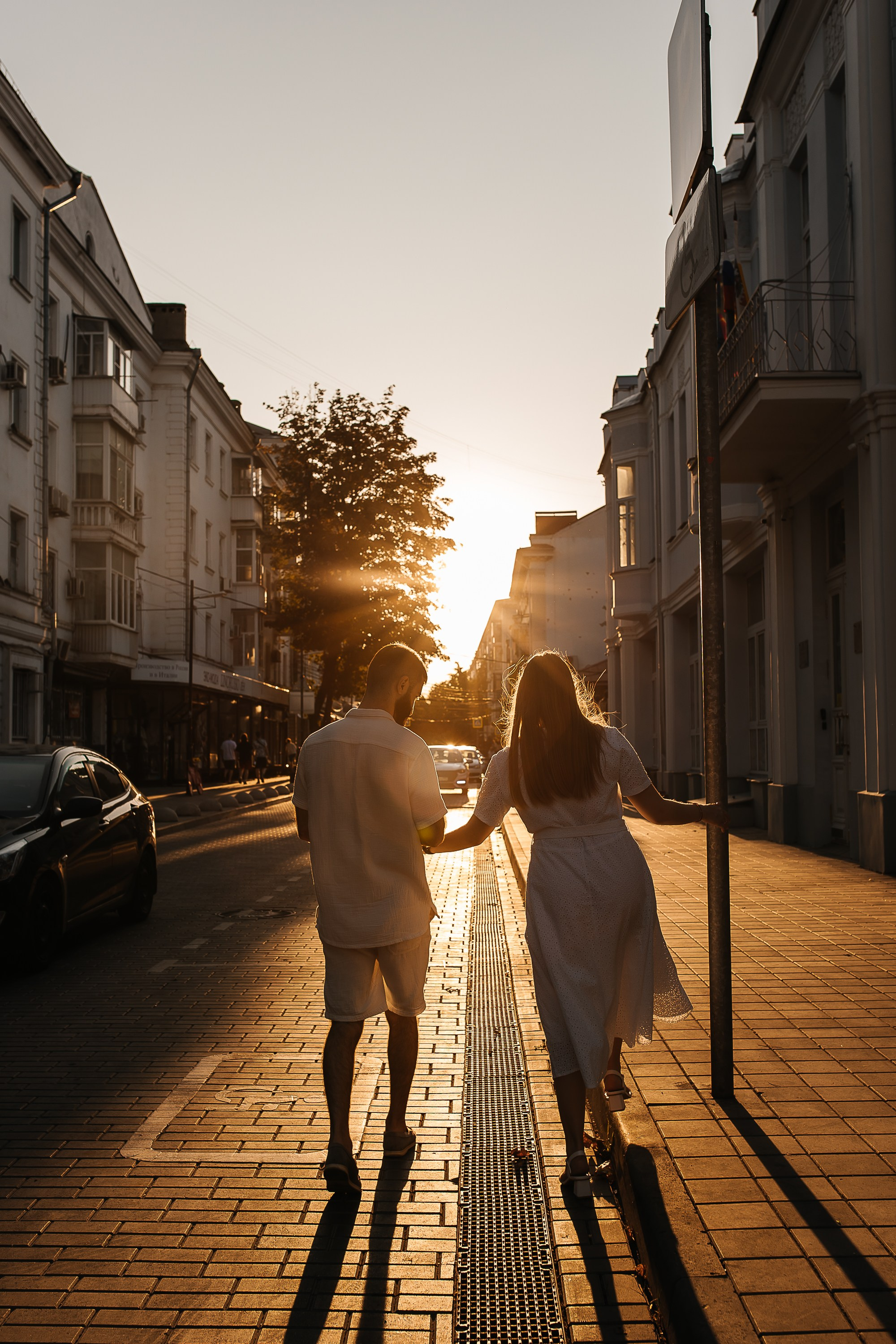 Прогулка по центру Краснодара. Свадебный и семейный фотограф Виолетта Сидельникова. Краснодар, Россия, Беларусь, Европа