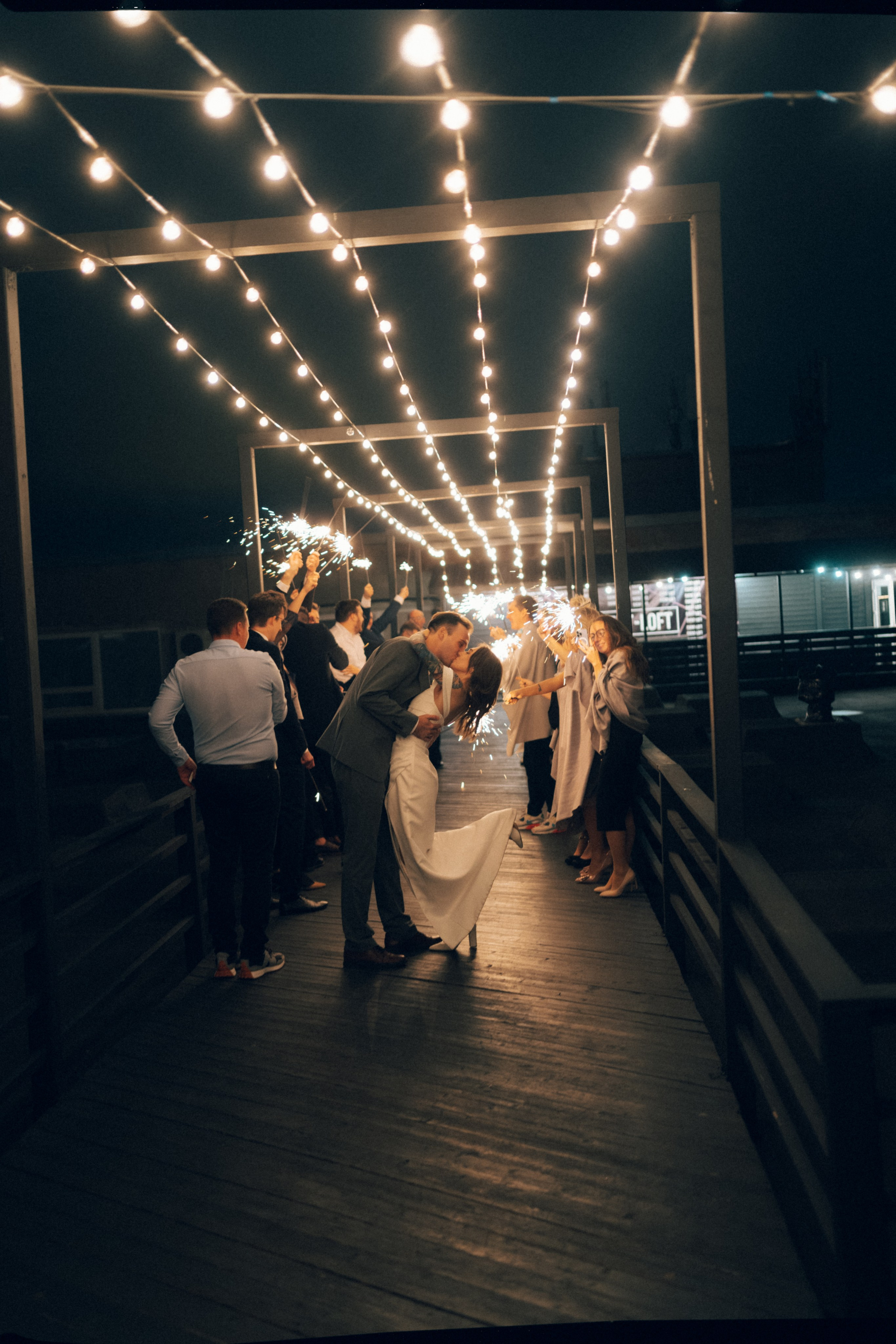 Roof wedding. Фотограф Ксения Калюжная