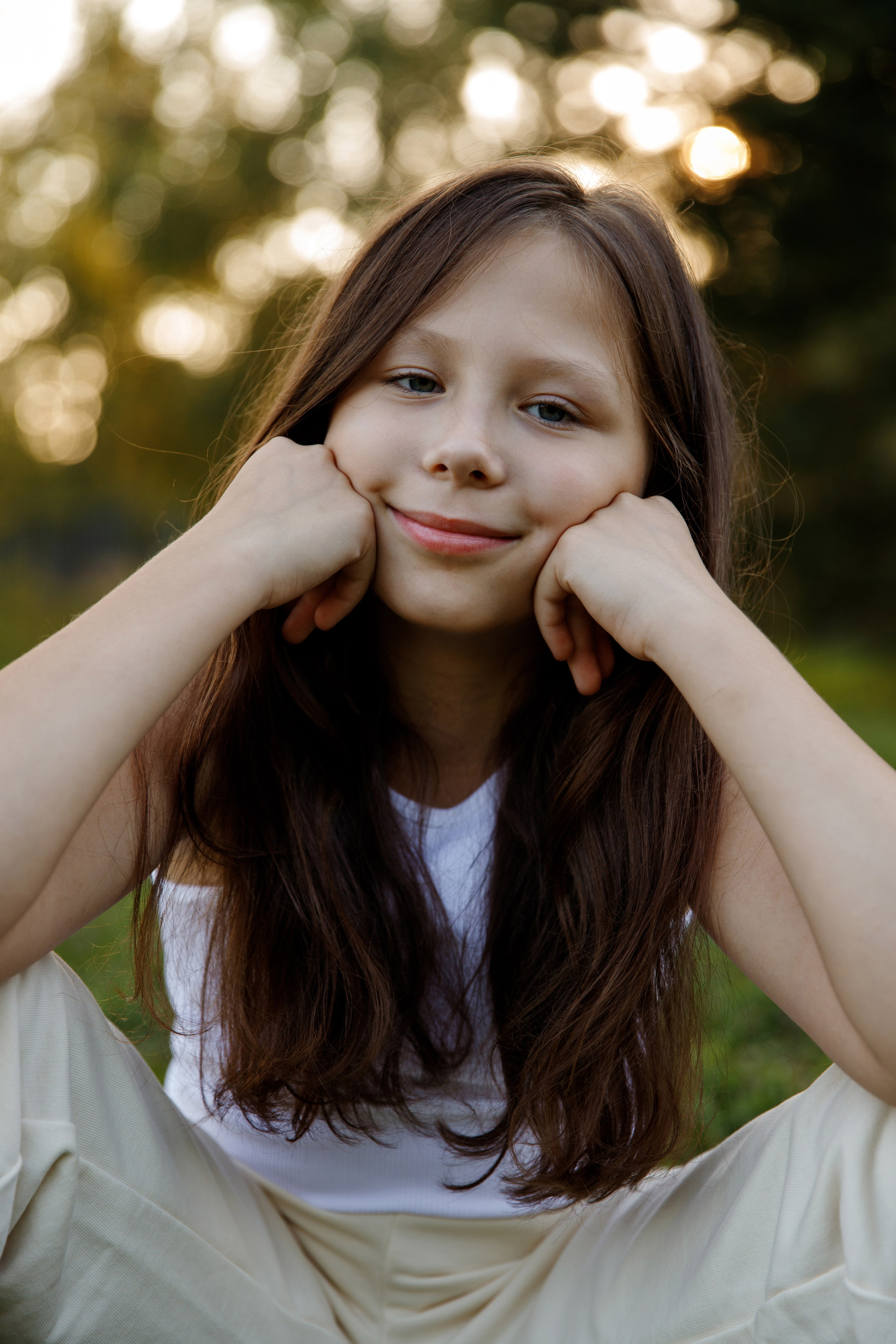 Фотосессия мамы с дочкой в парке Мещерский. Фотограф Александра Сыщенко