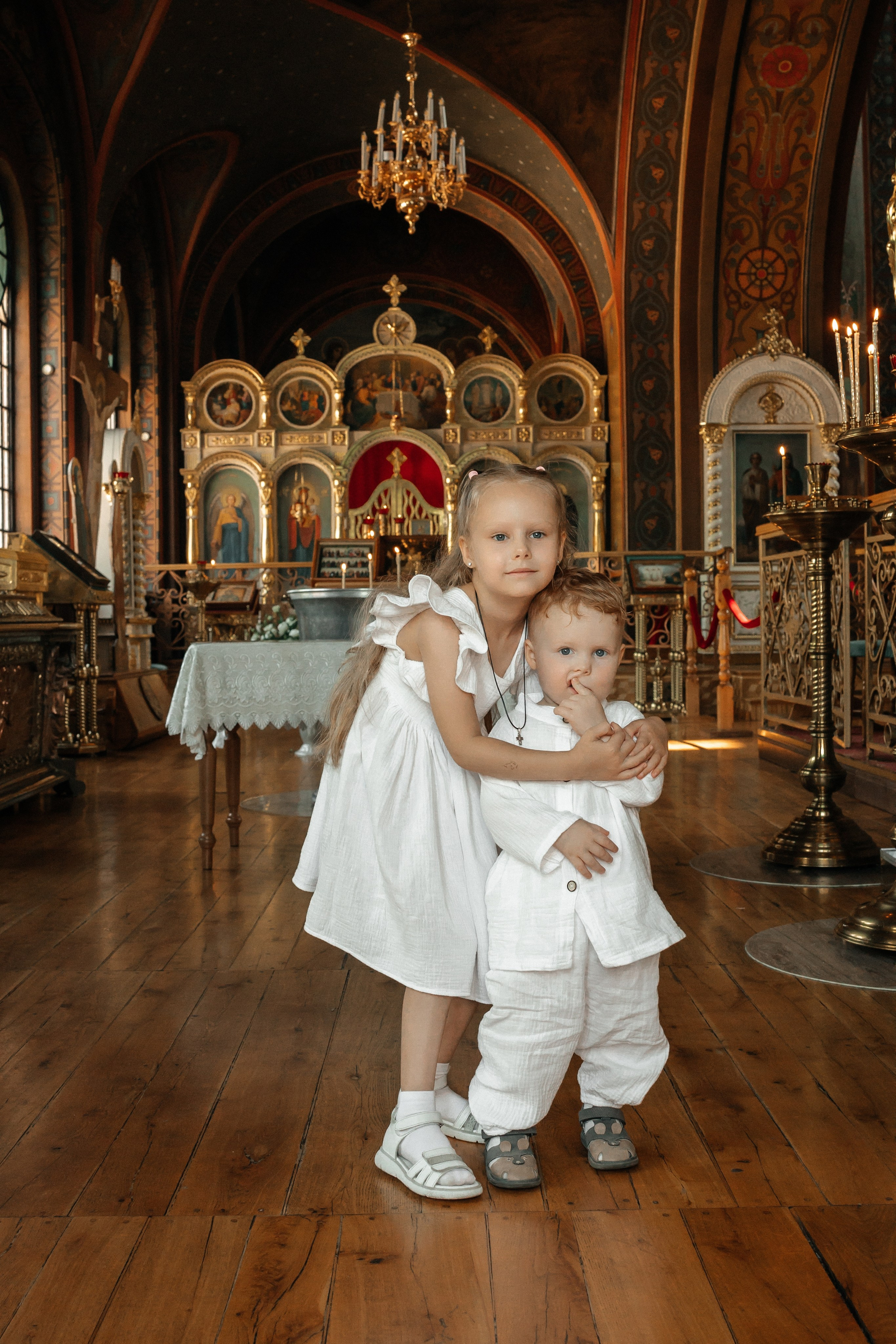 Крещение София и Сережа. Фотограф Краснодар