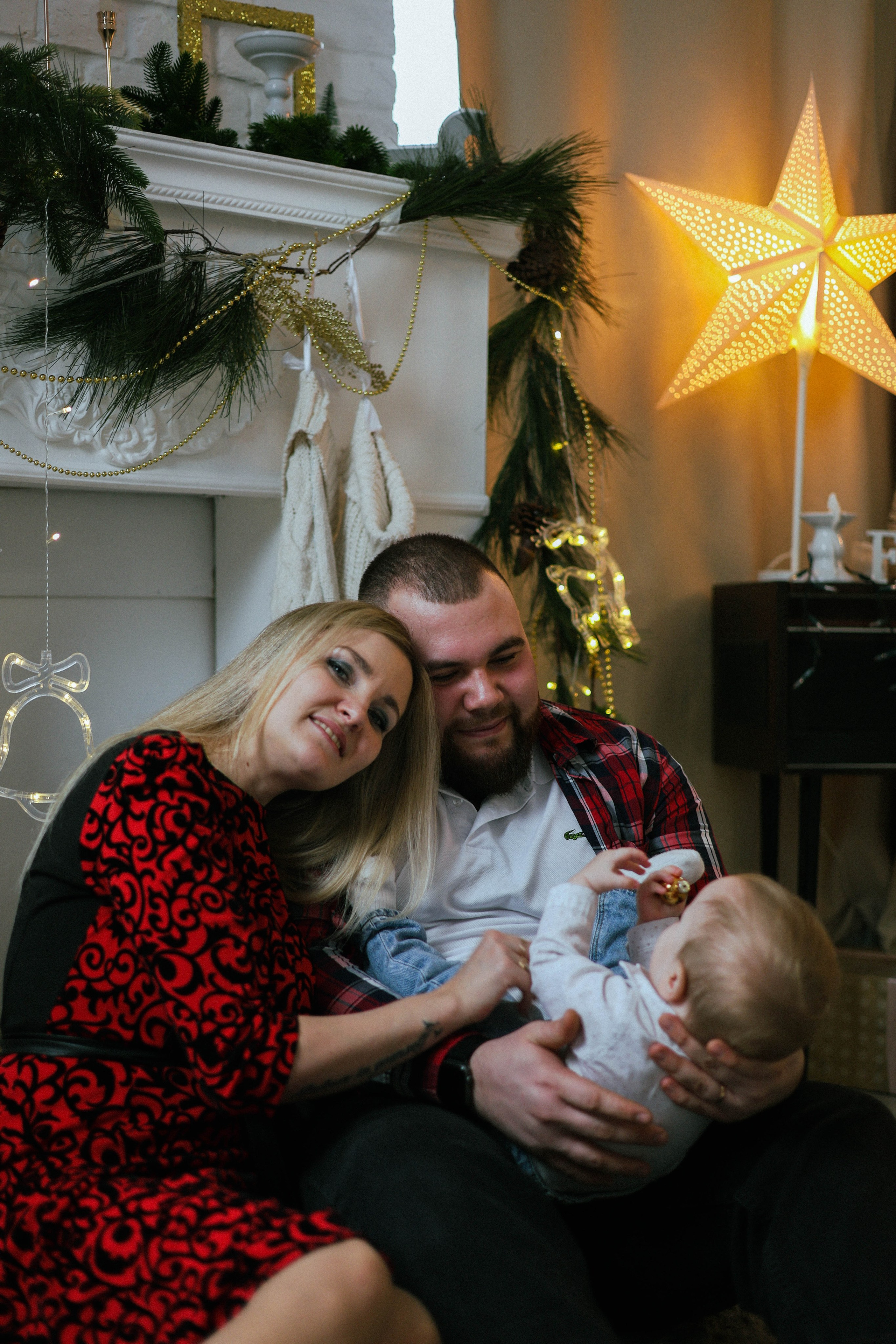 Новогодняя история «Валентина и ее семья». Фотограф в Москве Анастасия Калинина