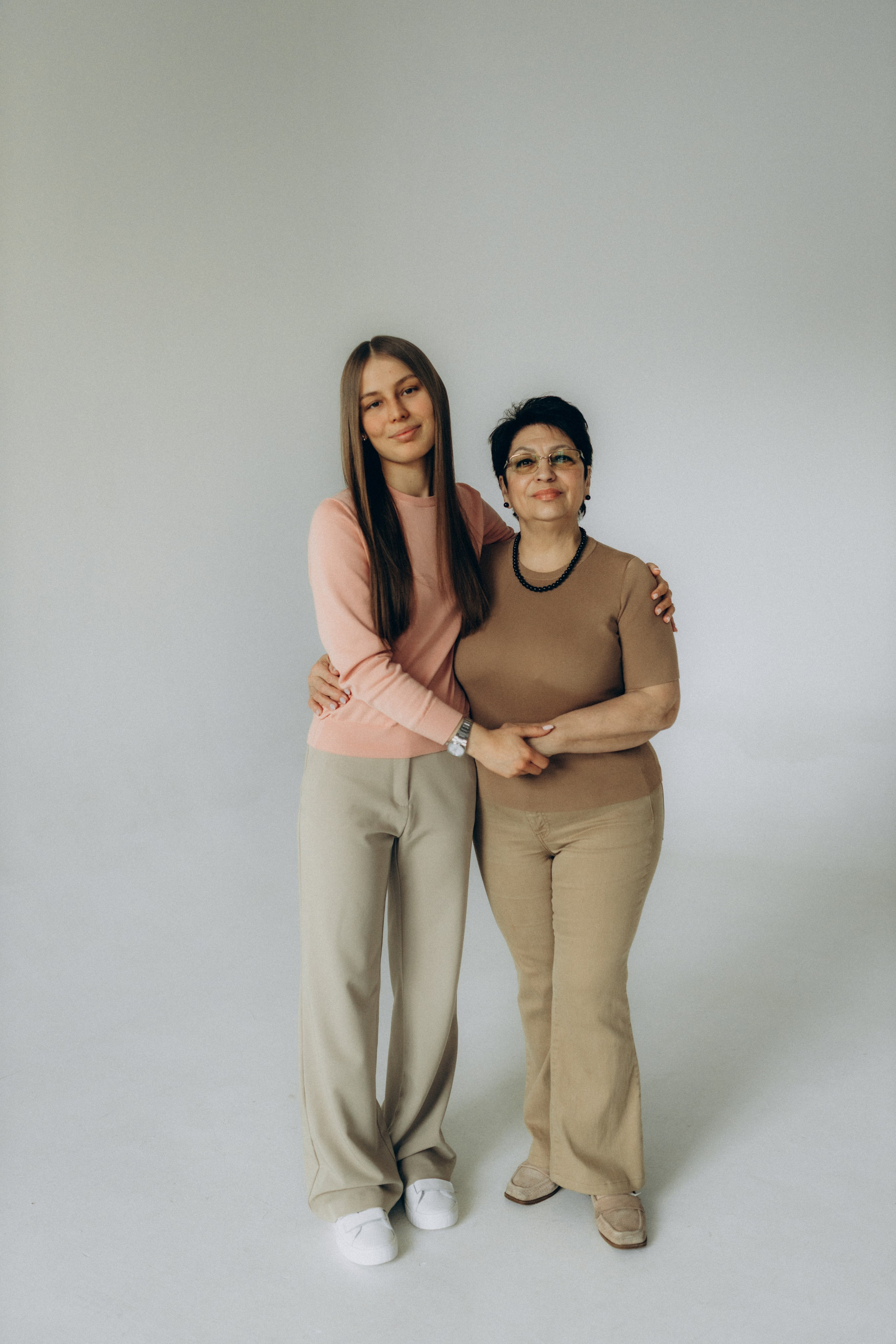 Семейная съёмка на циклораме. Фотограф НОГИНСК, Москва, Анастасия Белая