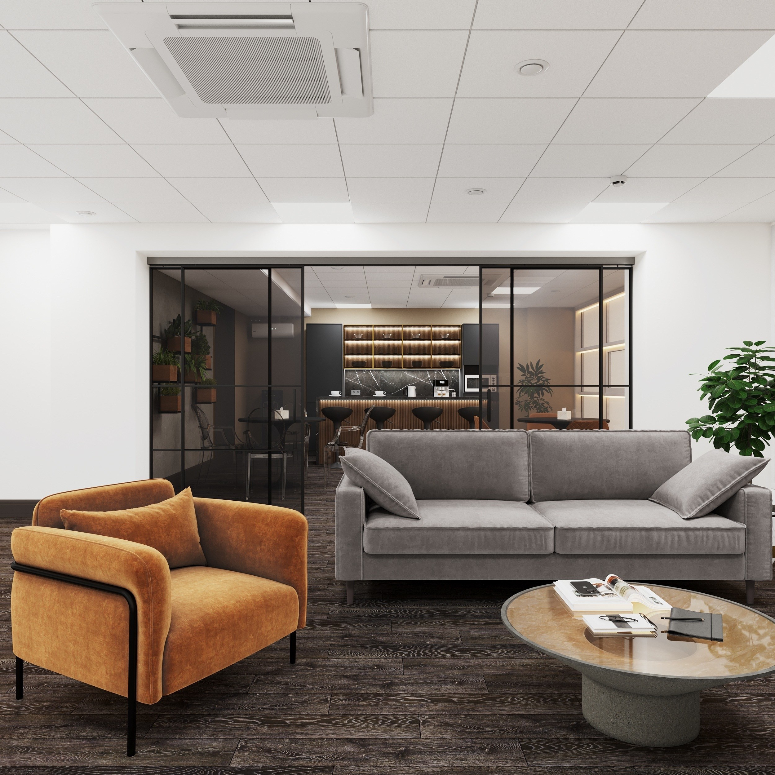 Офис БЦ «Сенатор». Дизайнер интерьера в Санкт-Петербурге Ольга Рытаровская