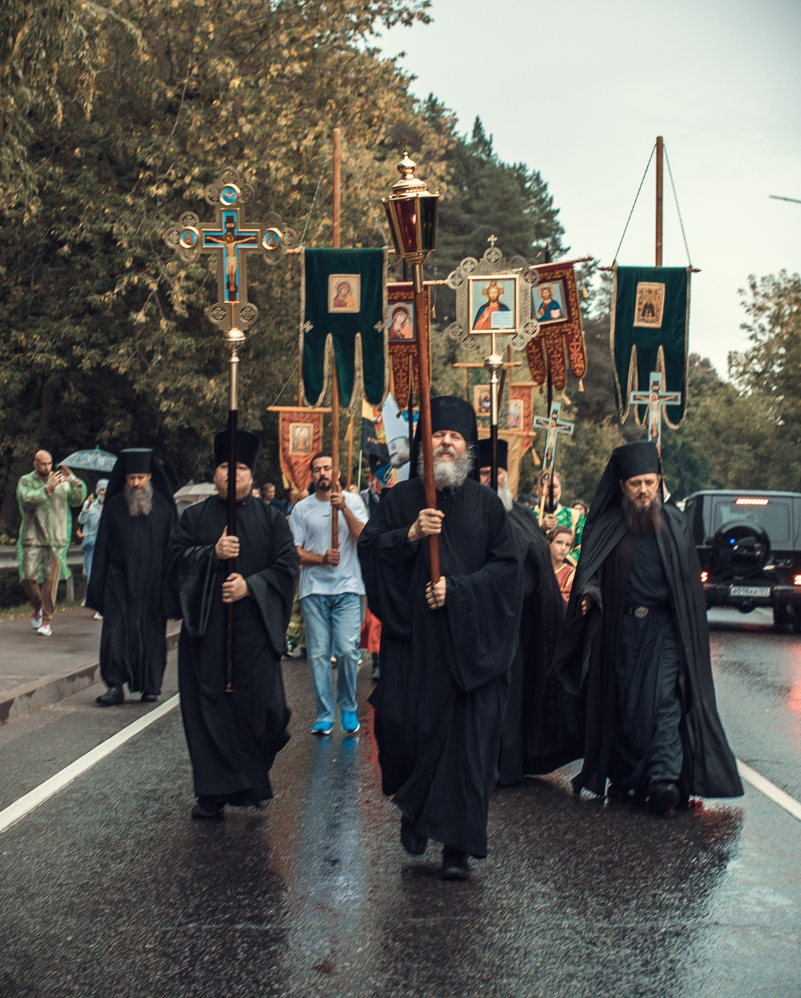 Крестный ход в честь второго обретения и перенесения мощей Саввы Сторожевского.Звенигород. Артеменкова Анна Фотограф