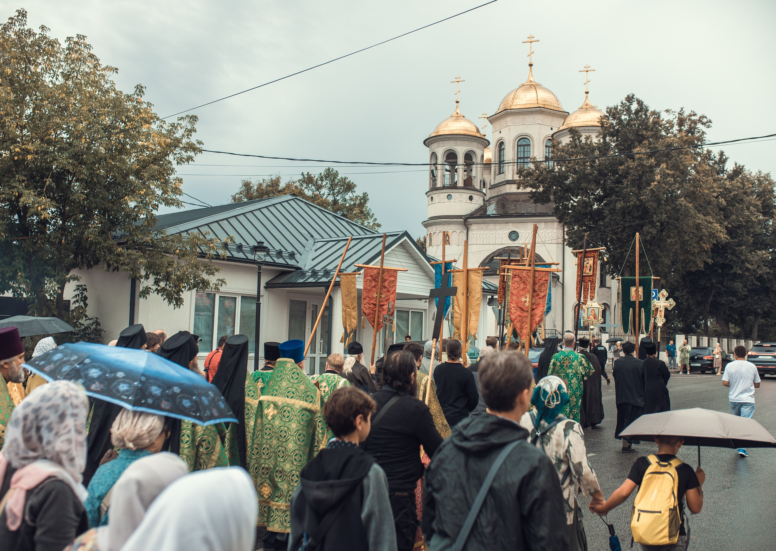Крестный ход в честь второго обретения и перенесения мощей Саввы Сторожевского.Звенигород. Артеменкова Анна Фотограф