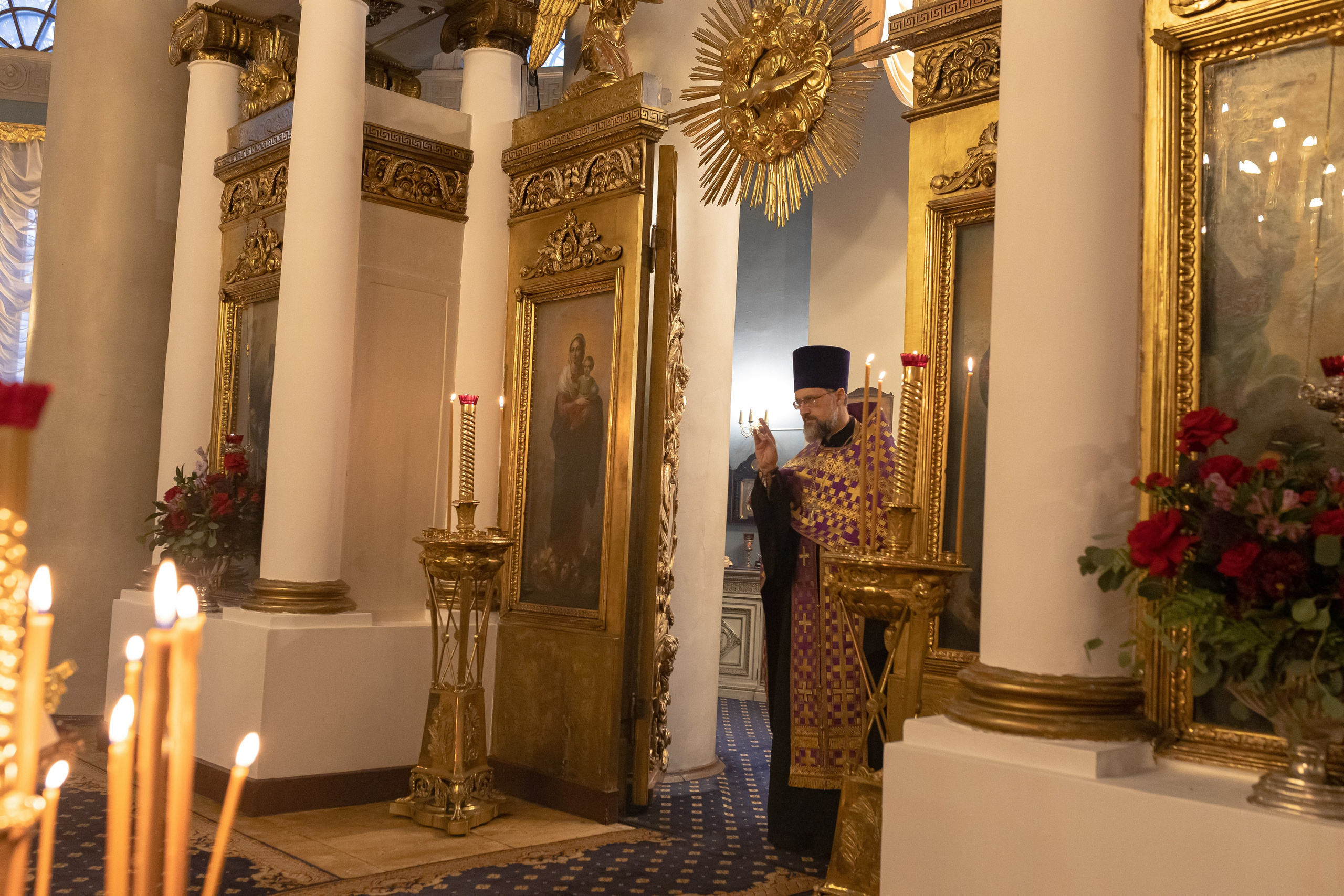 Храм иконы Божией Матери «Всех скорбящих Радость» на Большой Ордынке.Всенощное бдение. Артеменкова Анна Фотограф