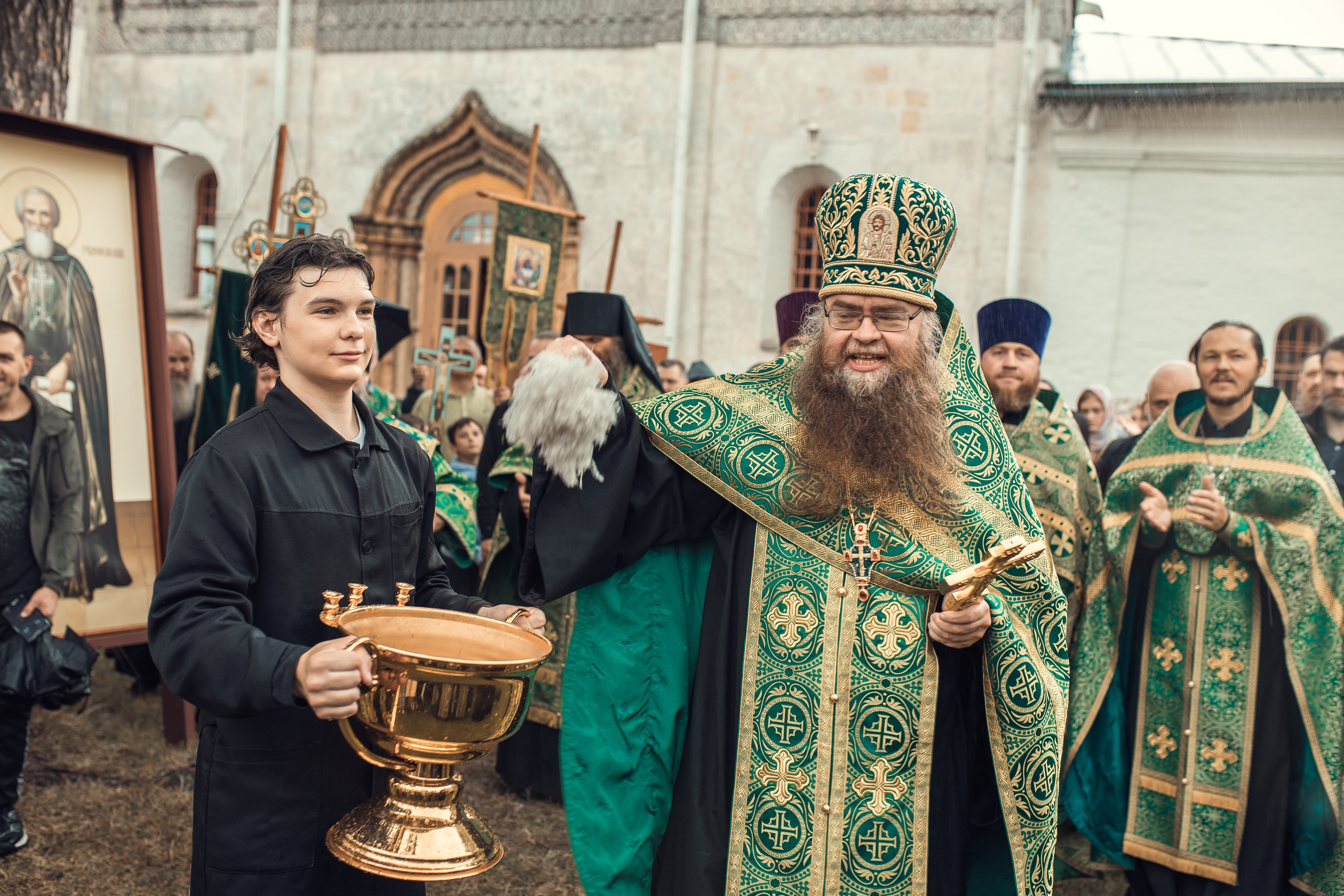 Крестный ход в честь второго обретения и перенесения мощей Саввы Сторожевского.Звенигород. Артеменкова Анна Фотограф