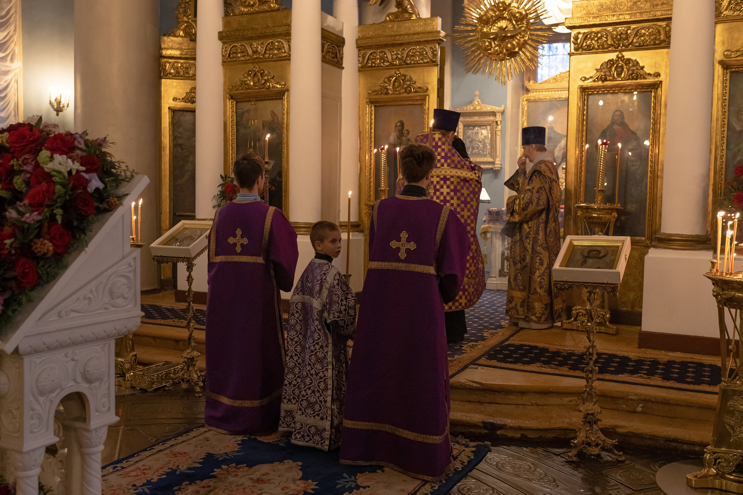 Храм иконы Божией Матери «Всех скорбящих Радость» на Большой Ордынке.Всенощное бдение. Артеменкова Анна Фотограф