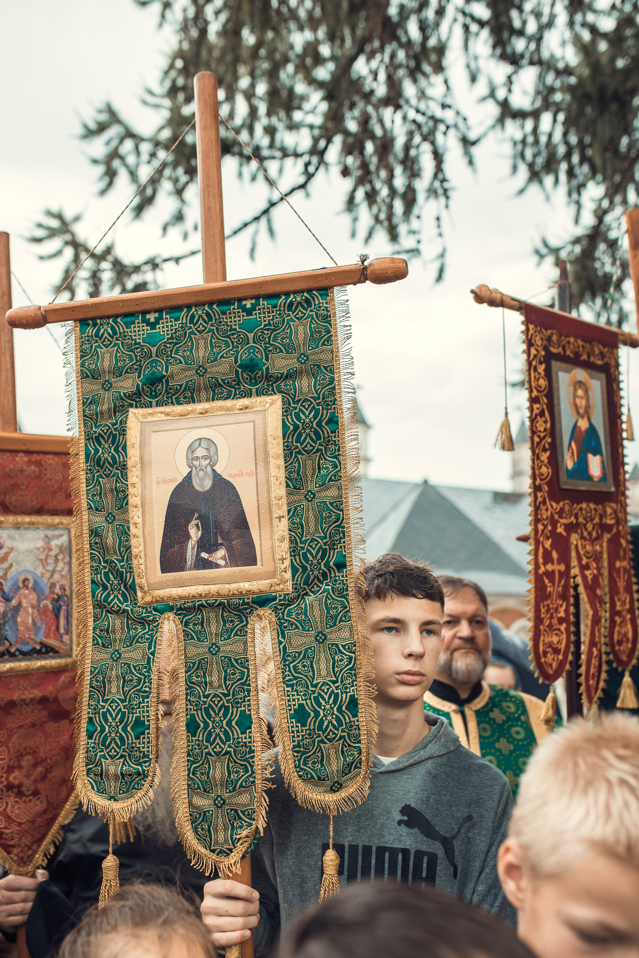 Крестный ход в честь второго обретения и перенесения мощей Саввы Сторожевского.Звенигород. Артеменкова Анна Фотограф