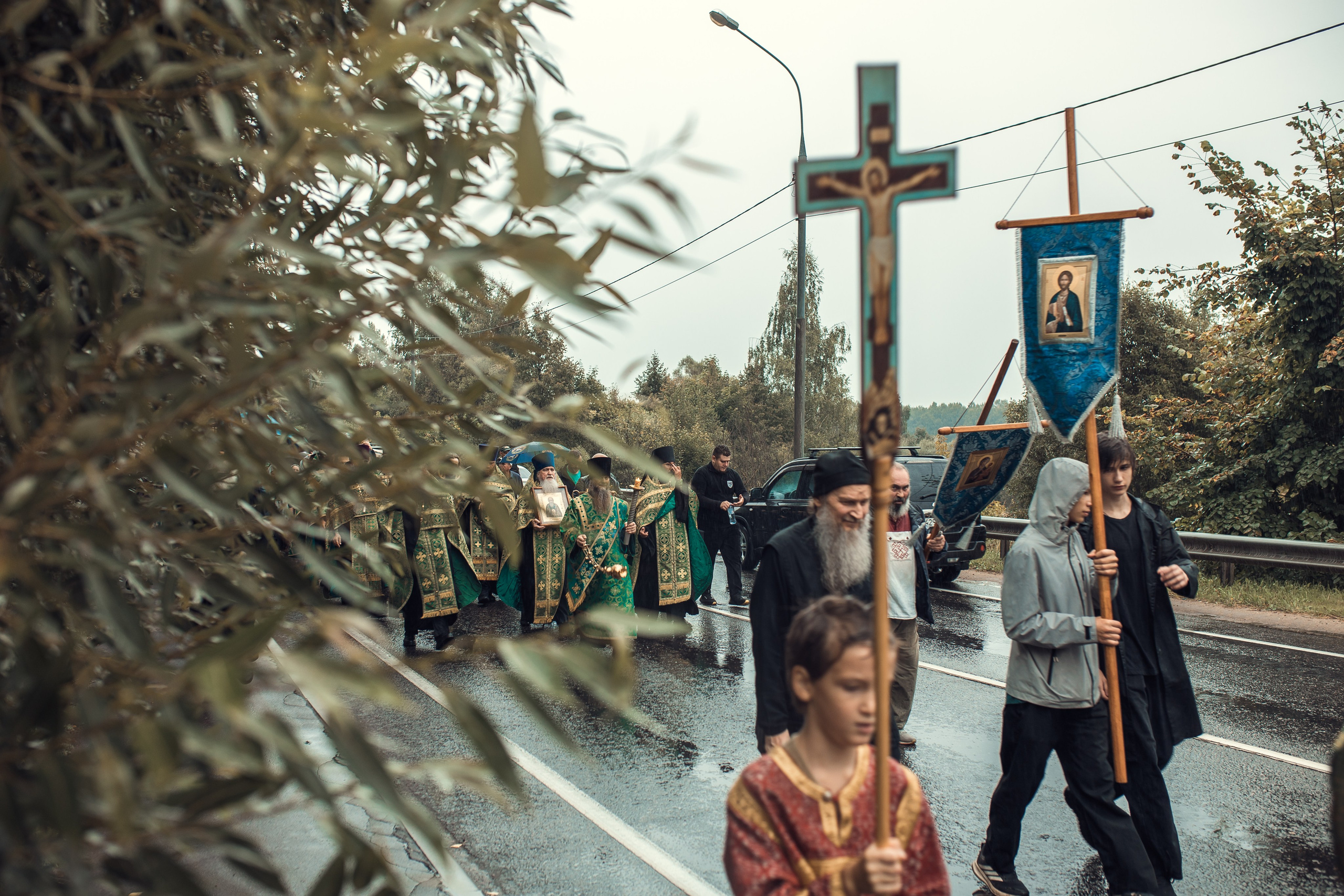 Крестный ход в честь второго обретения и перенесения мощей Саввы Сторожевского.Звенигород. Артеменкова Анна Фотограф