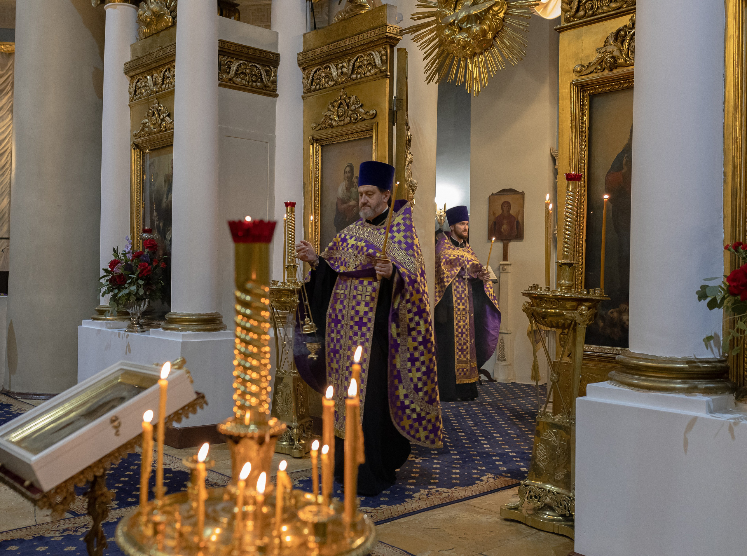 Храм иконы Божией Матери «Всех скорбящих Радость» на Большой Ордынке.Всенощное бдение. Артеменкова Анна Фотограф