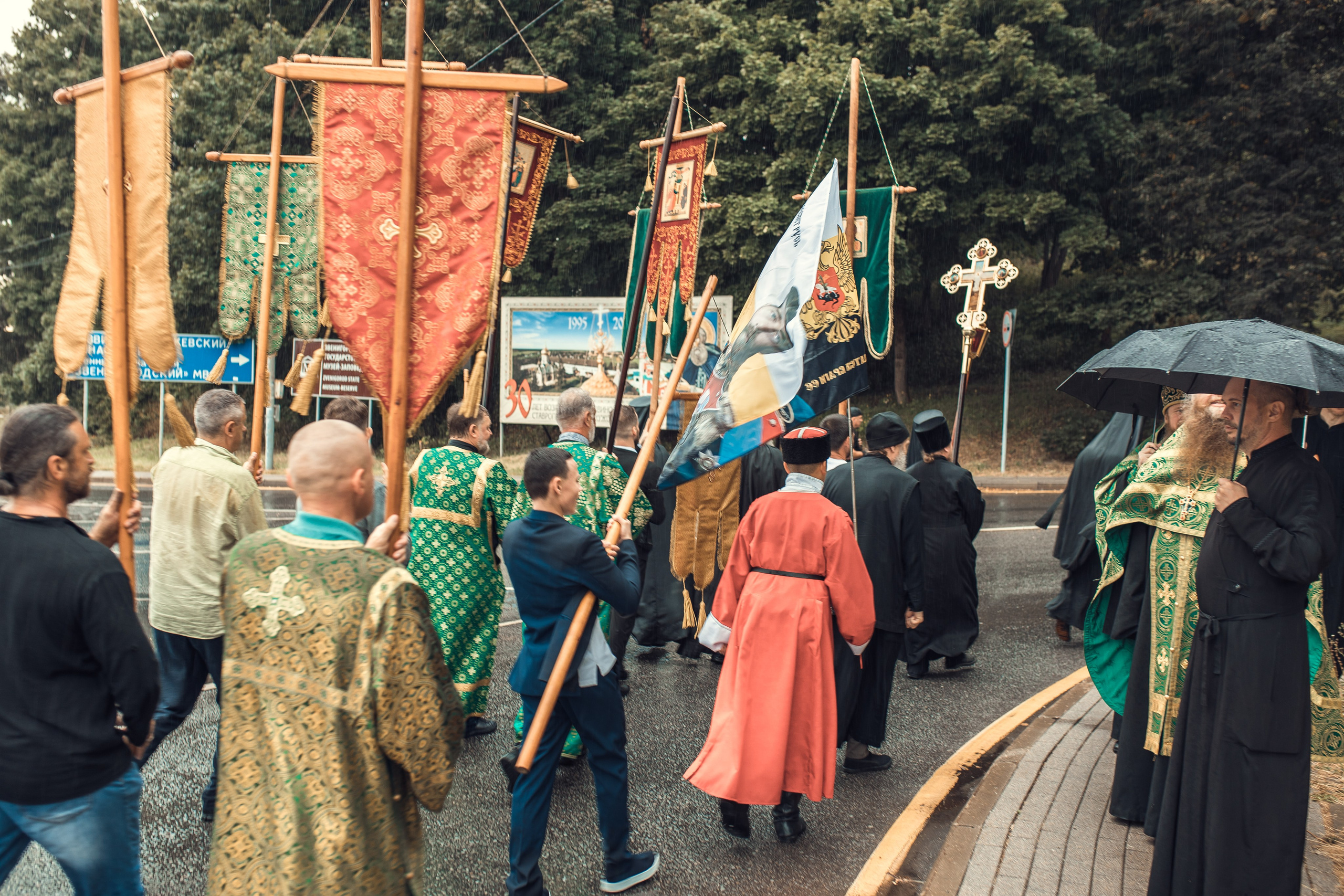Крестный ход в честь второго обретения и перенесения мощей Саввы Сторожевского.Звенигород. Артеменкова Анна Фотограф