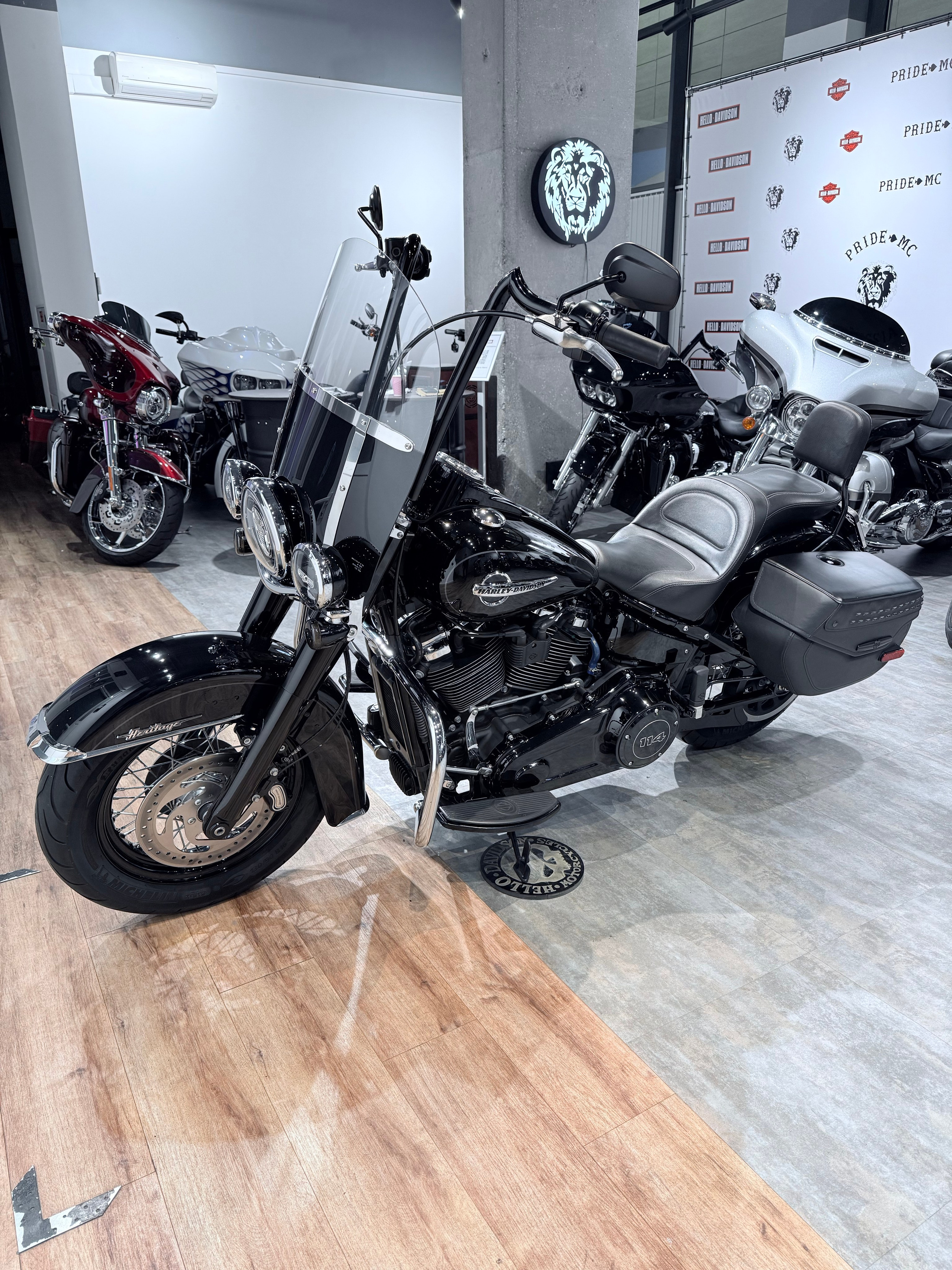 114 Heritage Black Mexican. Hello Davidson, Москва. Только хорошие мотоциклы…