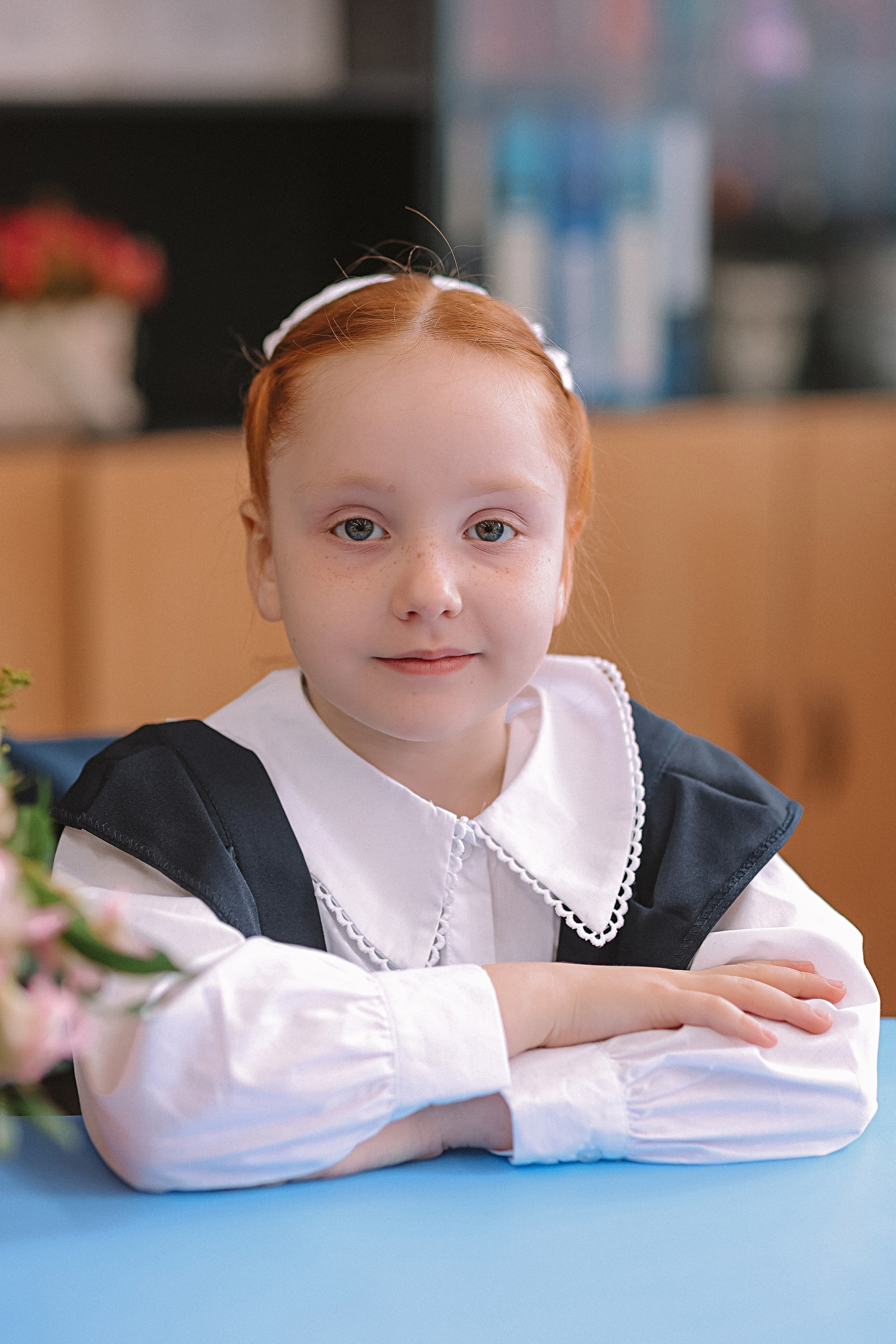 1 сентября линейка+кл час+портреты. Семейный фотограф Тюмень, фотограф на роды Салмина Мария