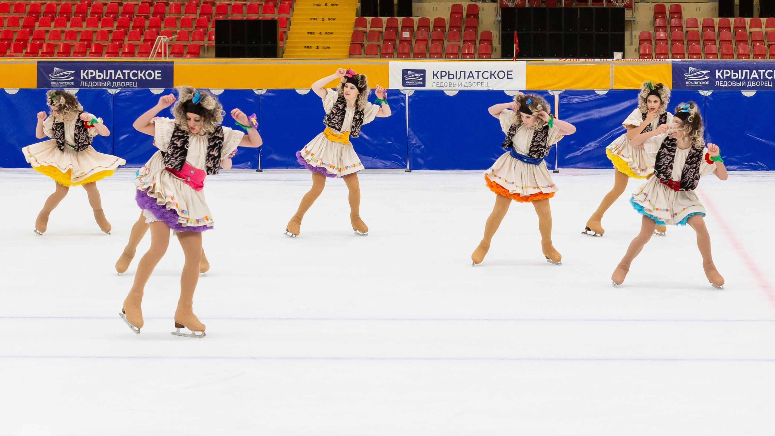 Открытый кубок Московского спорта среди спортивных балетов на льду. Детский театр на льду «АЛЕКО» 2024. Репортажный фотограф в Москве