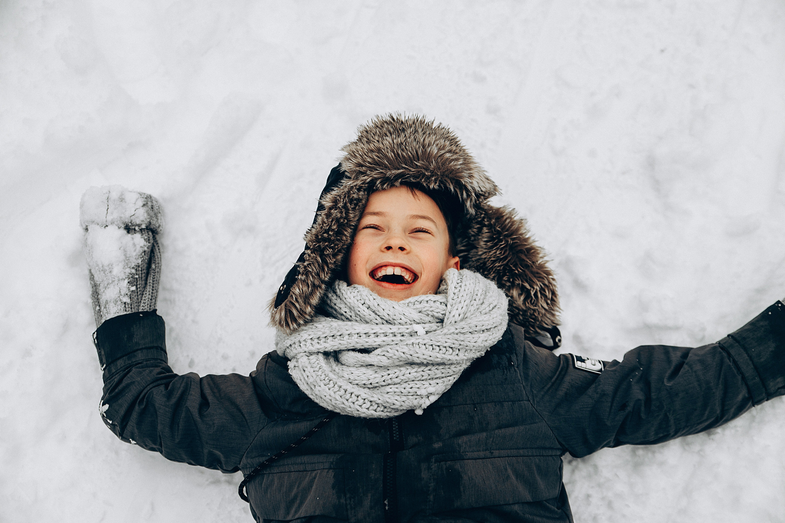 Зимние радости. Репортажный и детский фотограф в Минске