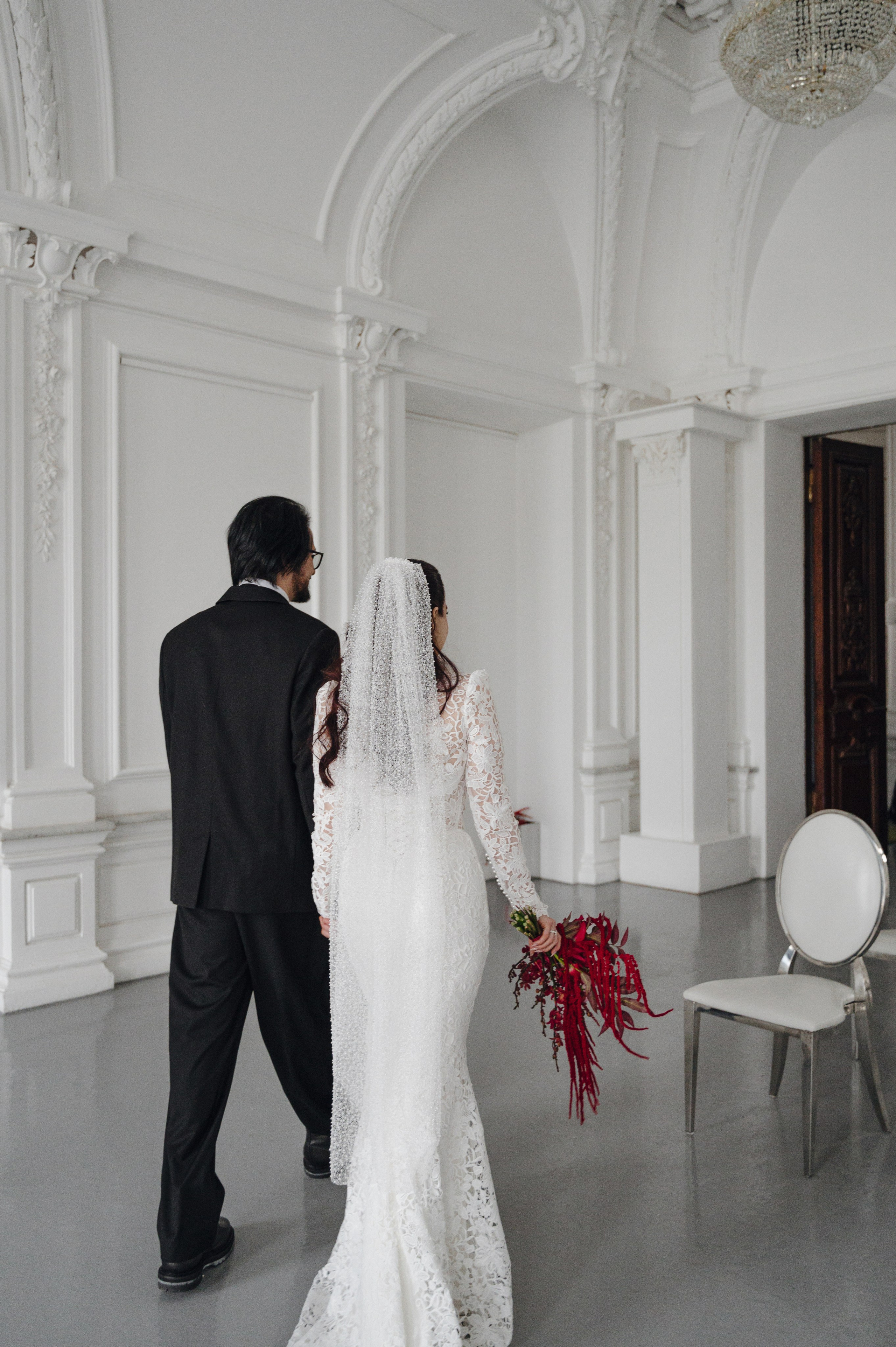 Денис и Анастасия. Метрополь и Особняк Спиридонова. Свадебный фотограф Москва и Санкт-Петербург. Анастасия Чудина