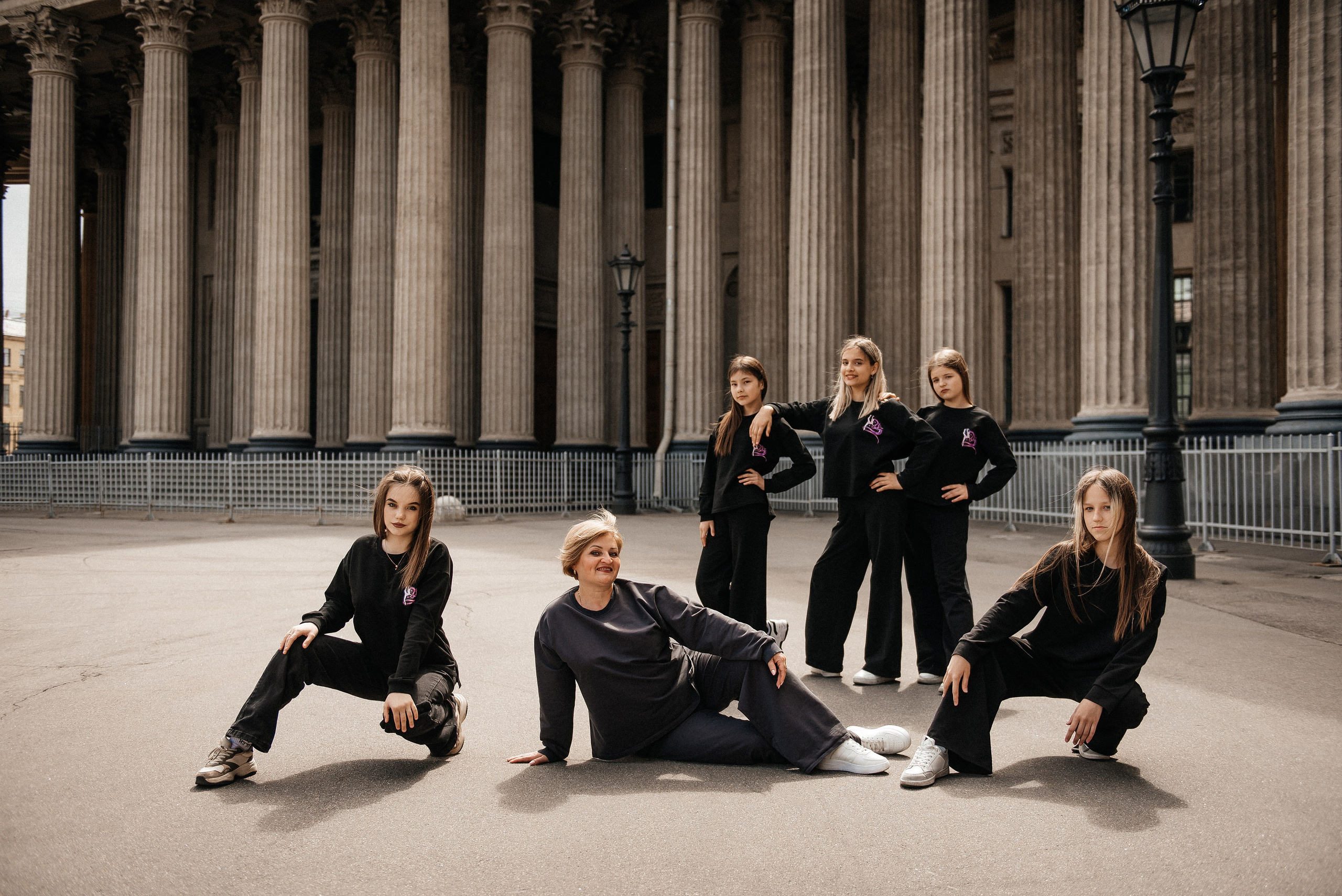 контент фотосъёмка для студии танца у Казанского собора