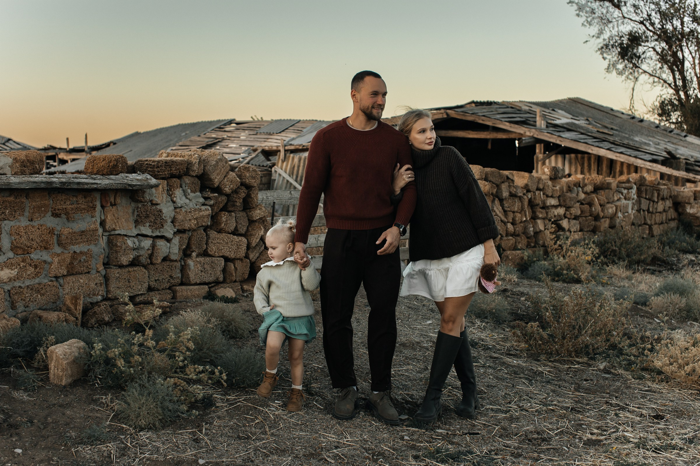 Артем Настя и Николь. Семейный фотограф в Волгодонске Краченцева Анна