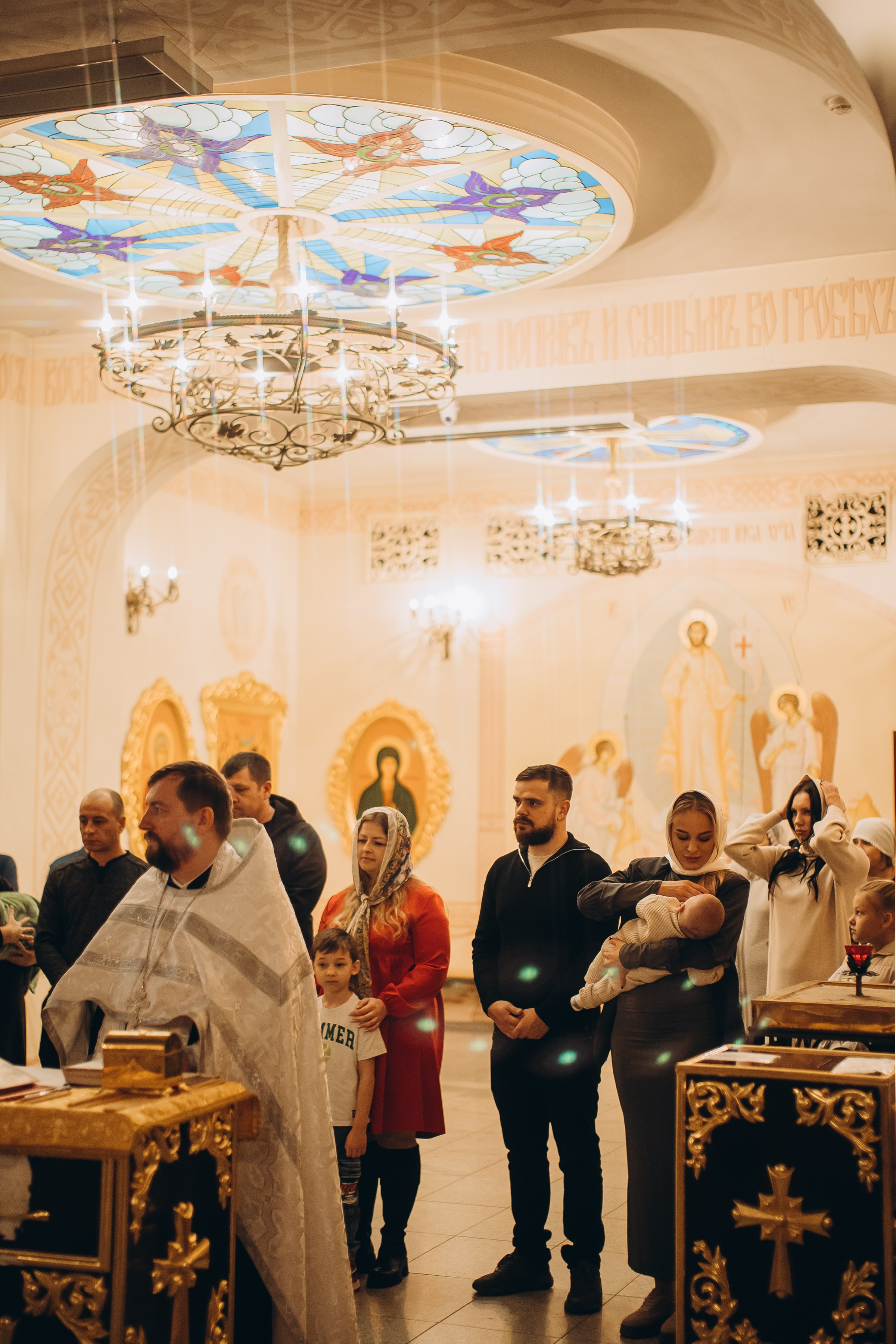 Крещение Макса. Семейный фотограф в Волгодонске Краченцева Анна