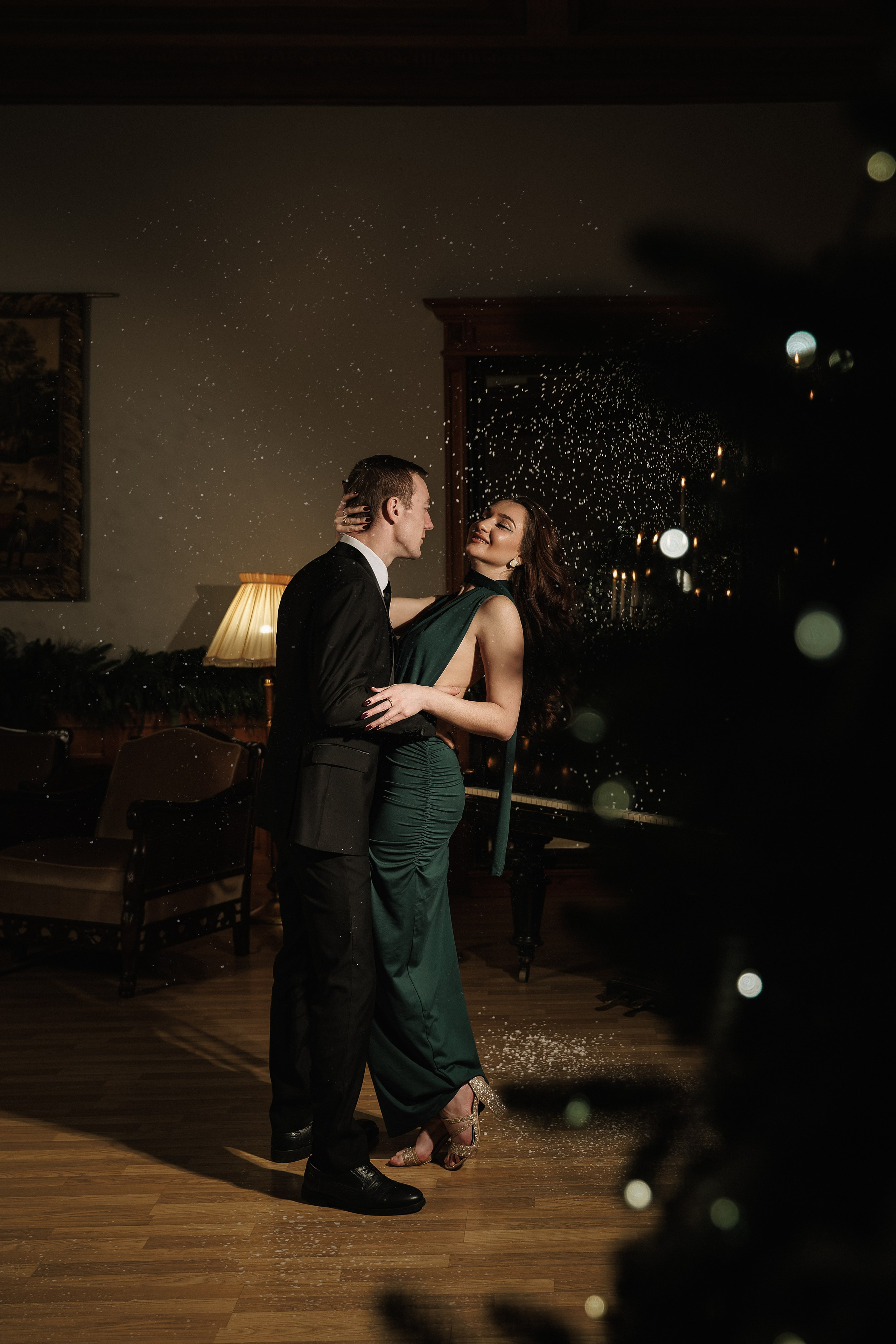 Новогодняя Love Story. Свадебный и портретный фотограф в Санкт-Петербурге Анна Демьянова