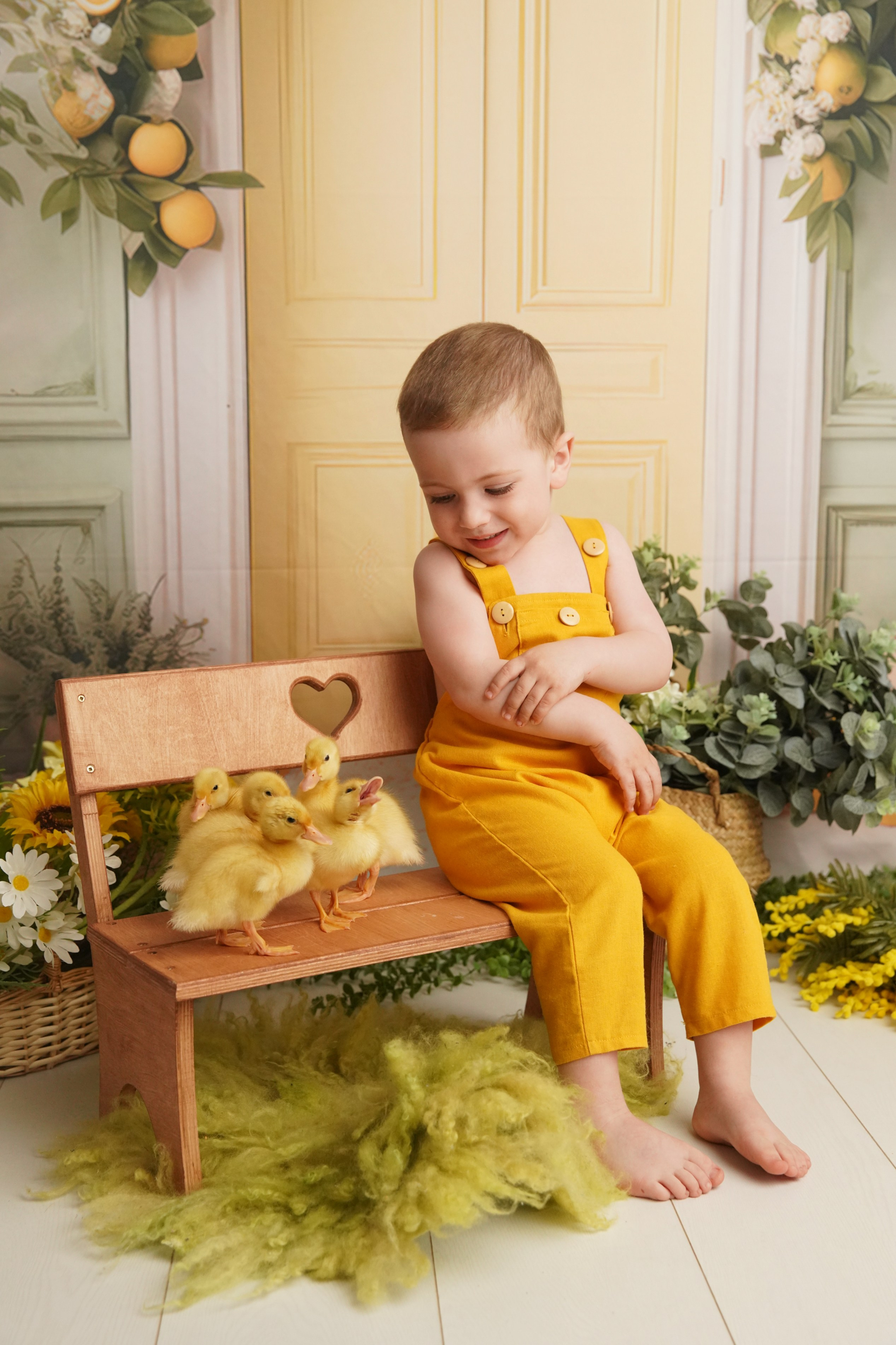 Утята. Фотограф новорожденных. Семейный и детский фотограф в городе Сургуте