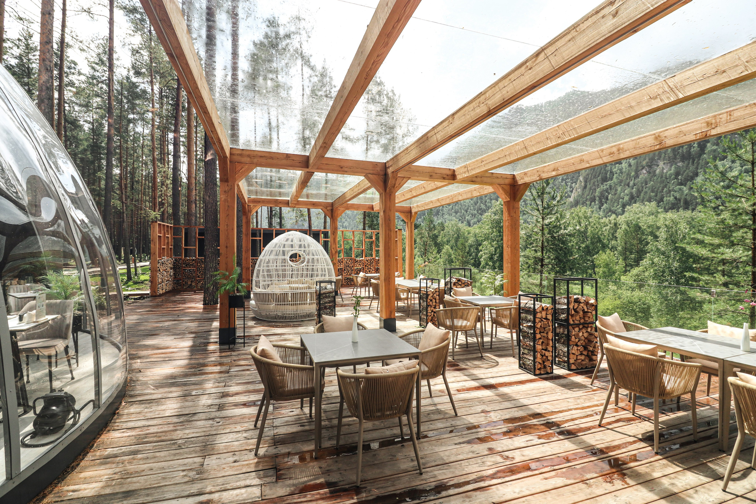 «Pinewood» парк-отель, респ. Алтай. Контент фотограф Дмитрий Борисов