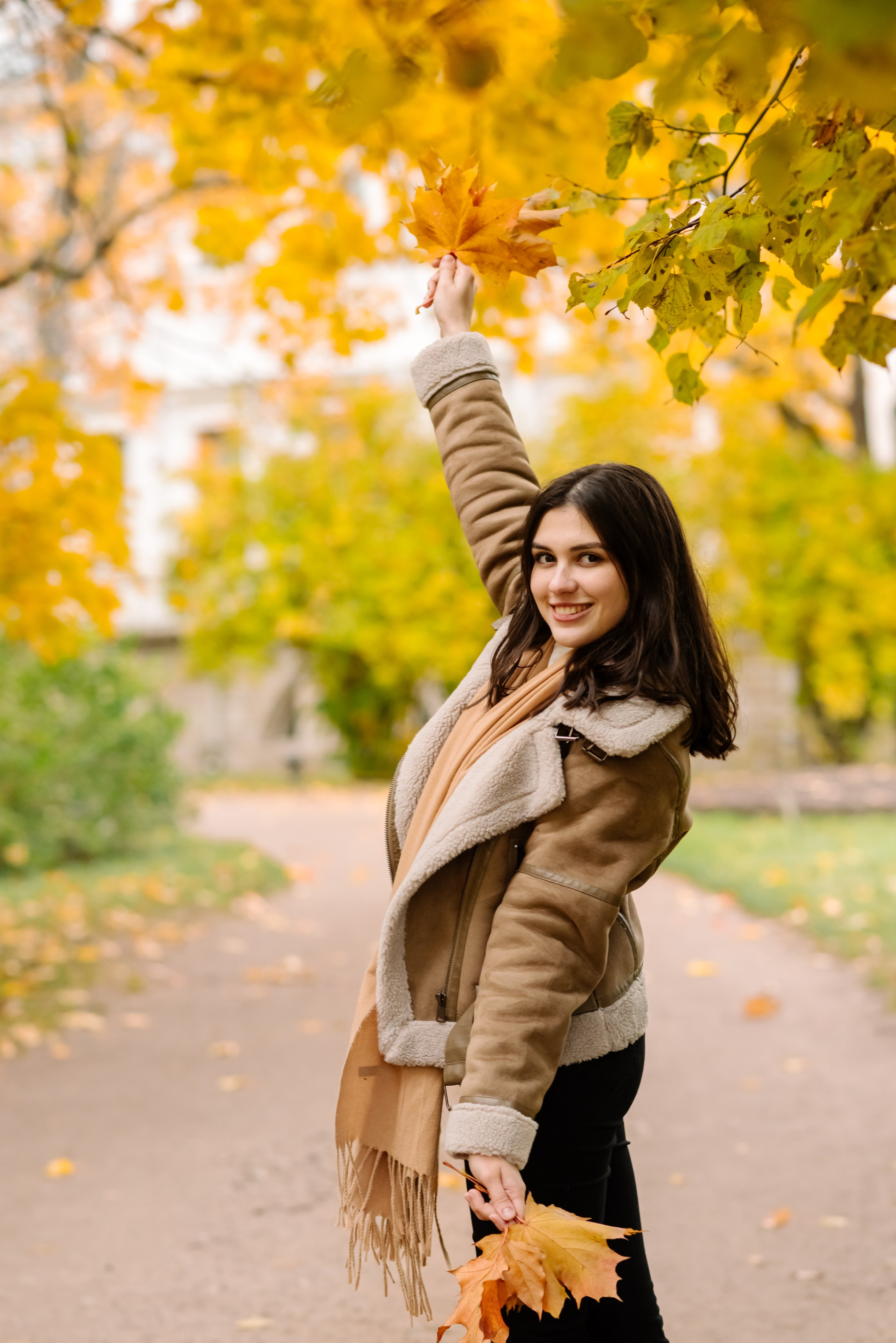 Осенняя фотосессия в Питере на Елагин острове. Свадебный и сеейный фотограф в Санкт-Петербурге Елена Худякова