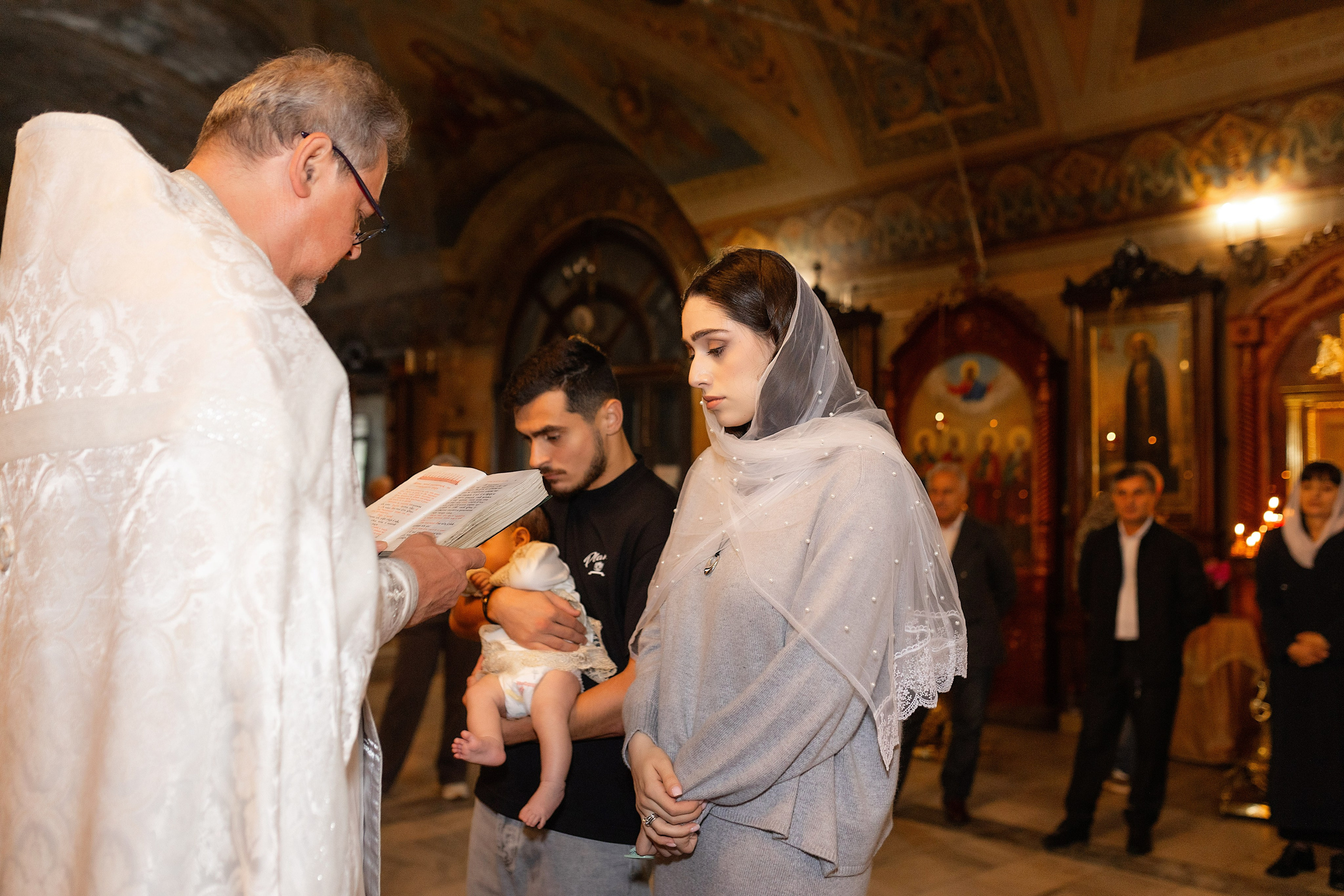 Таинство крещения Лилии. Фотограф в Железнодорожном и Балашихе