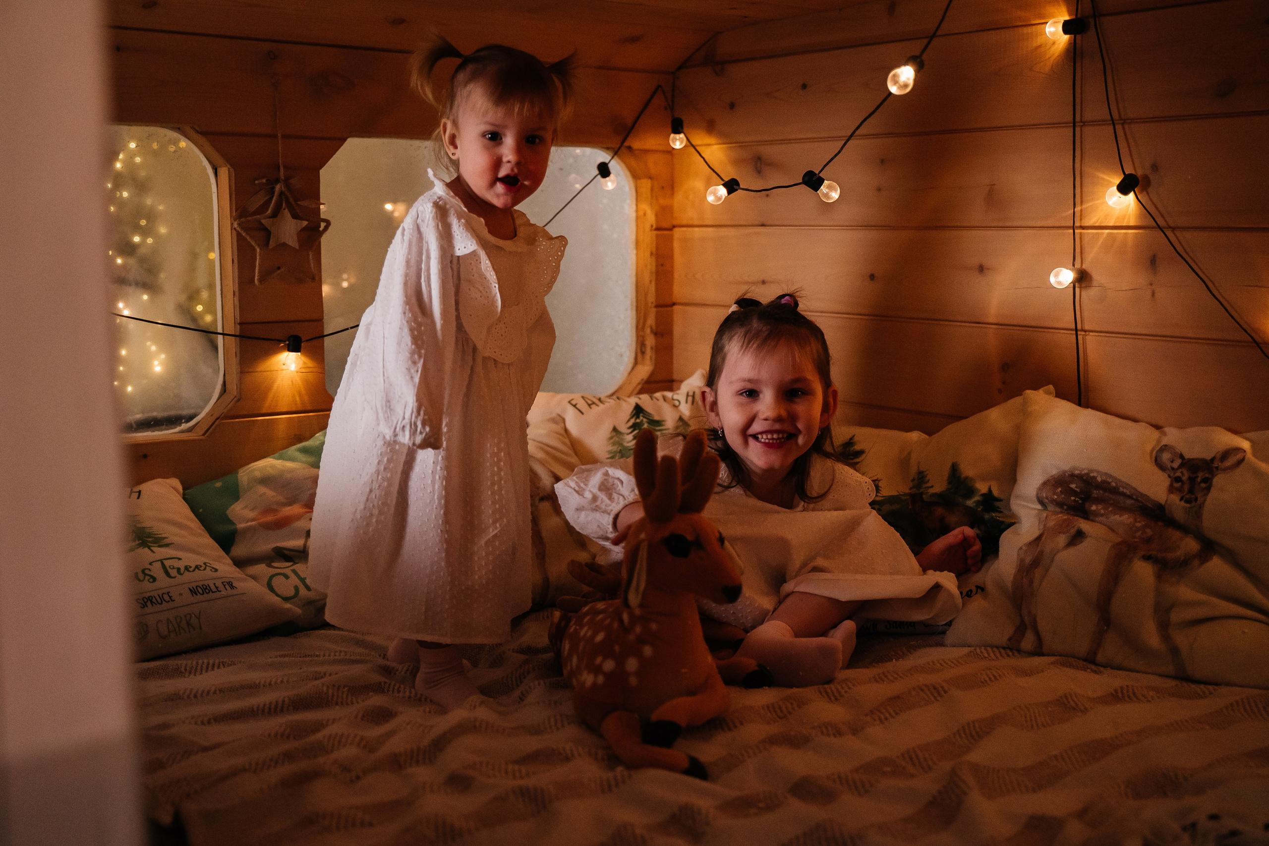 Новогодняя история двух принцесс. Свадебный и семейный фотограф в Новосибирске Синицына Наталья