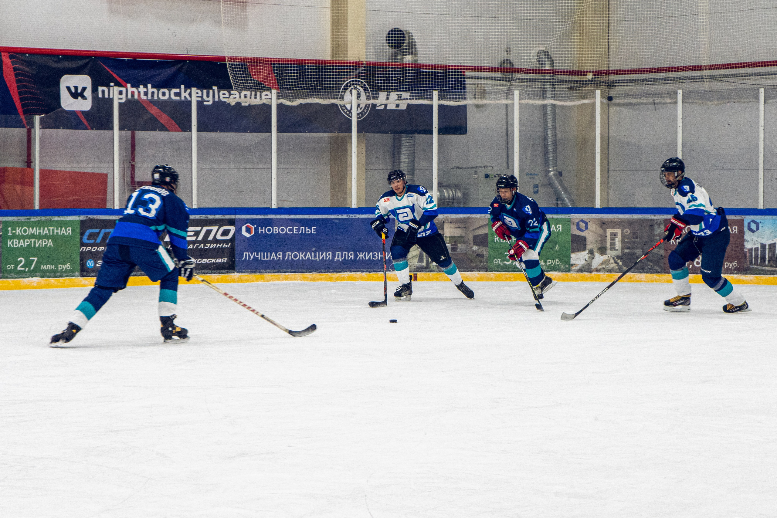 Тренировка по хоккею «ЦМКБ «Алмаз»