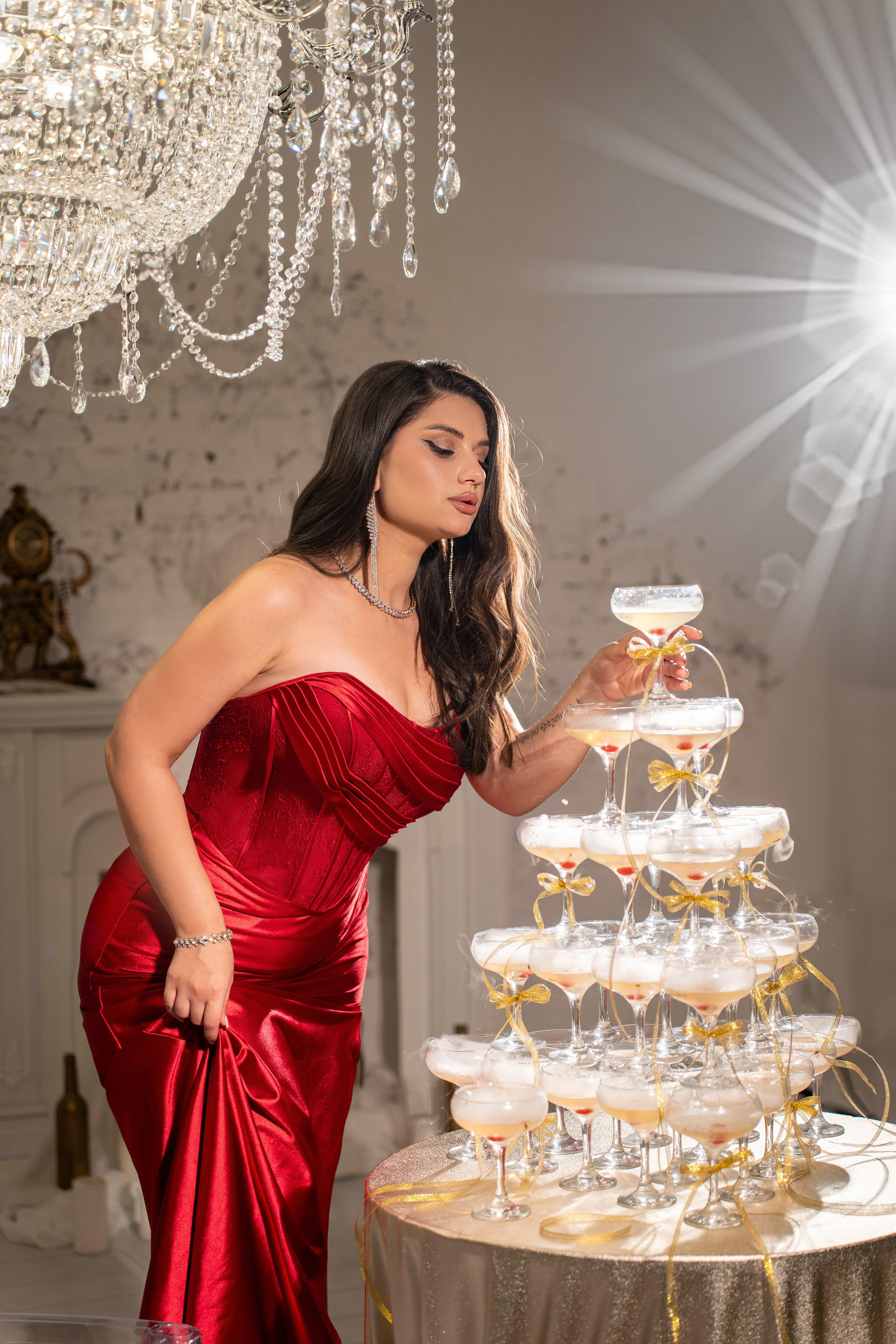 Пирамида бокалов. Фотограф в Краснодаре и Краснодарском крае Елена Быкова