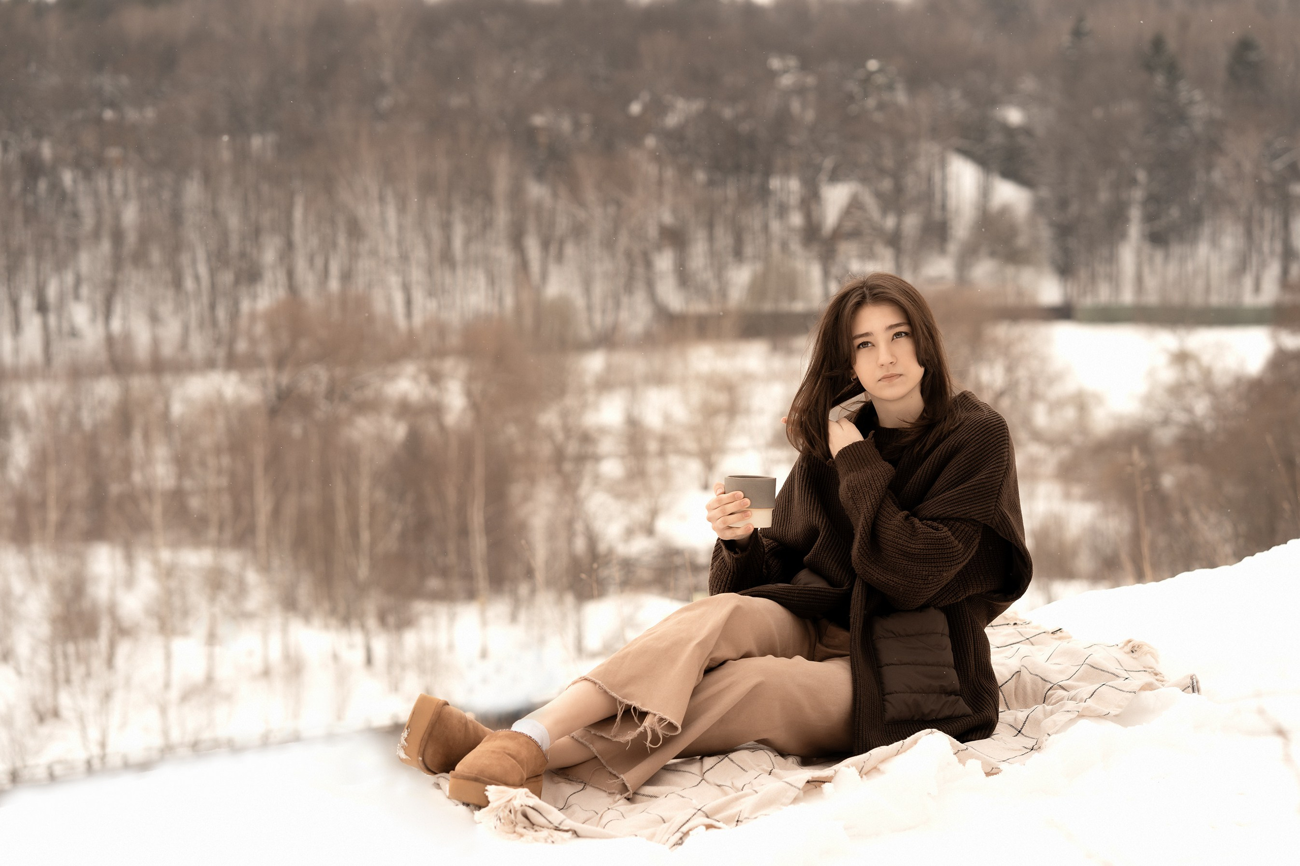 Прогулка на природе. Семейный и детский фотограф в Москве Лалаян Изабелла