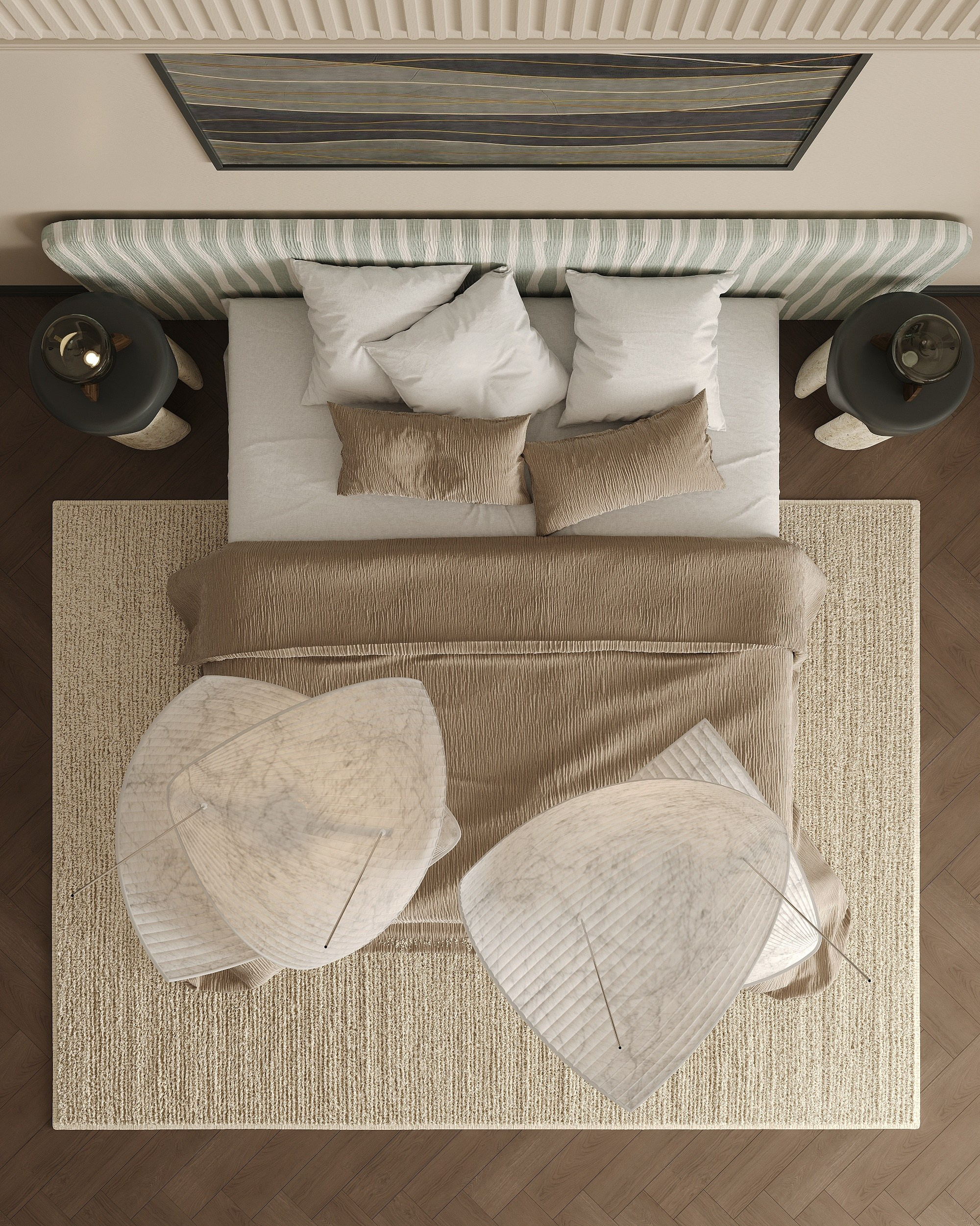 Bedroom /Madrid/Spain. Solovets visualization