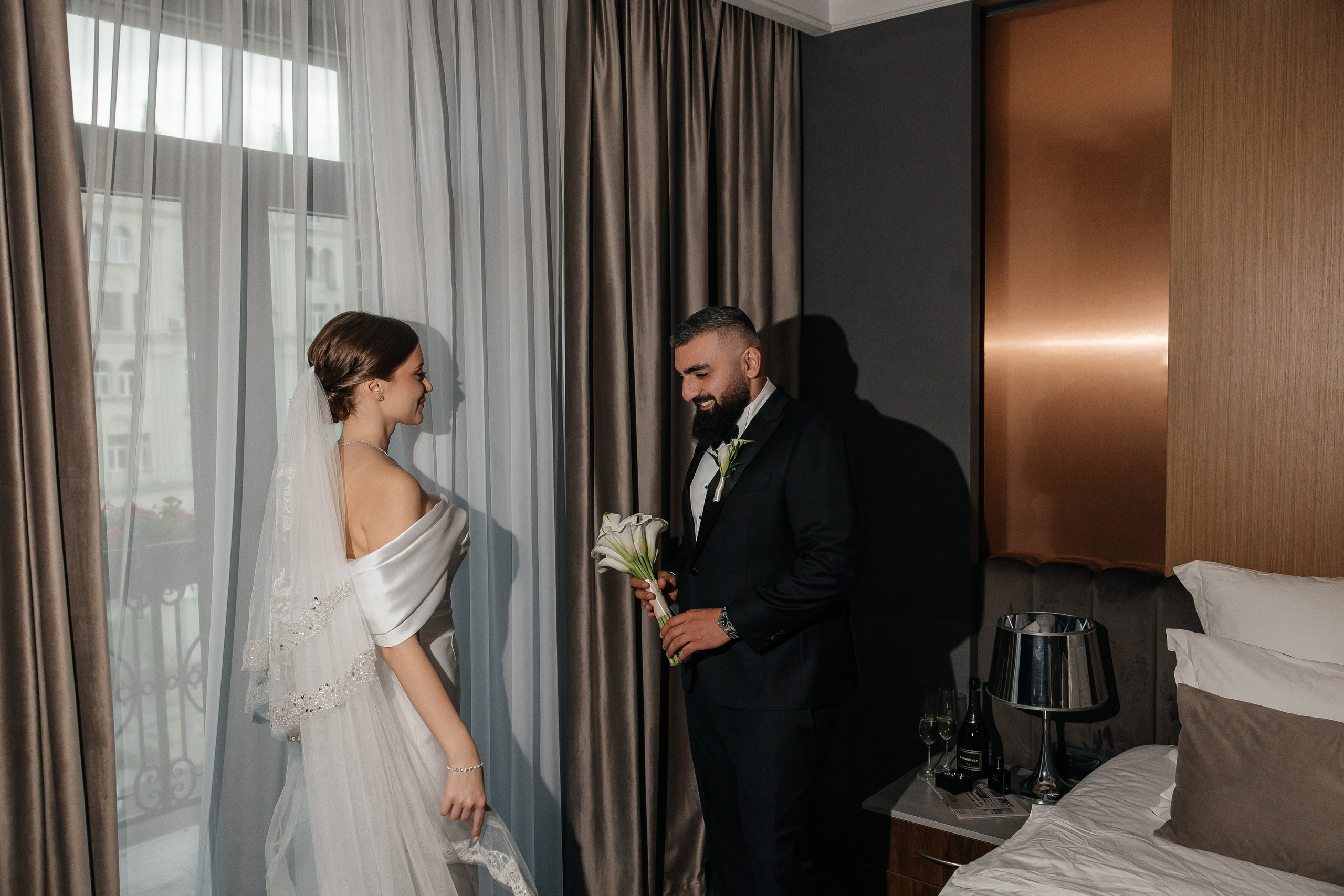 первая встреча жениха и невесты в отеле хартвел в Москве