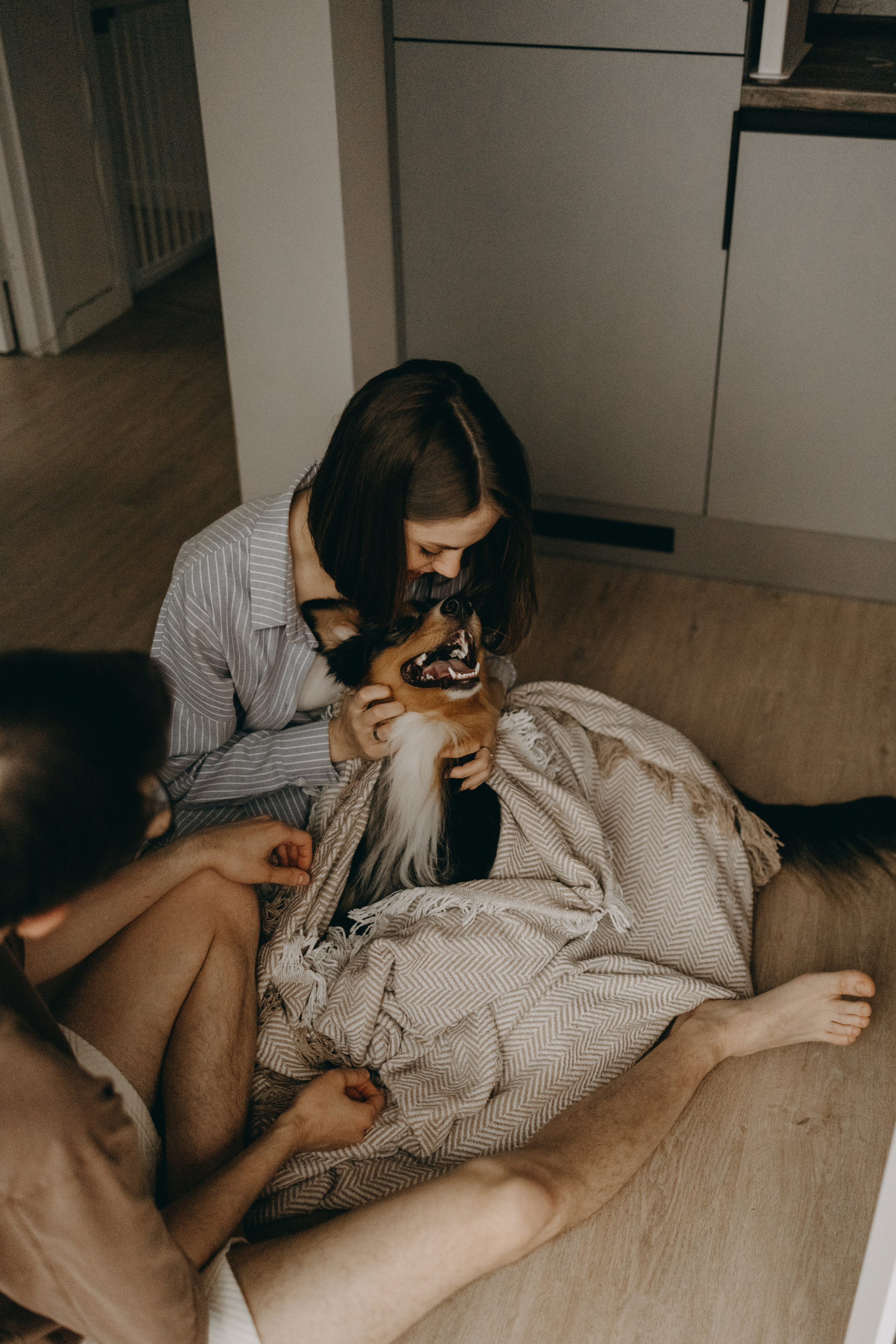 Настя, Никита и их Гром и Мяу. Фотограф — Анималист | Санкт-Петербург