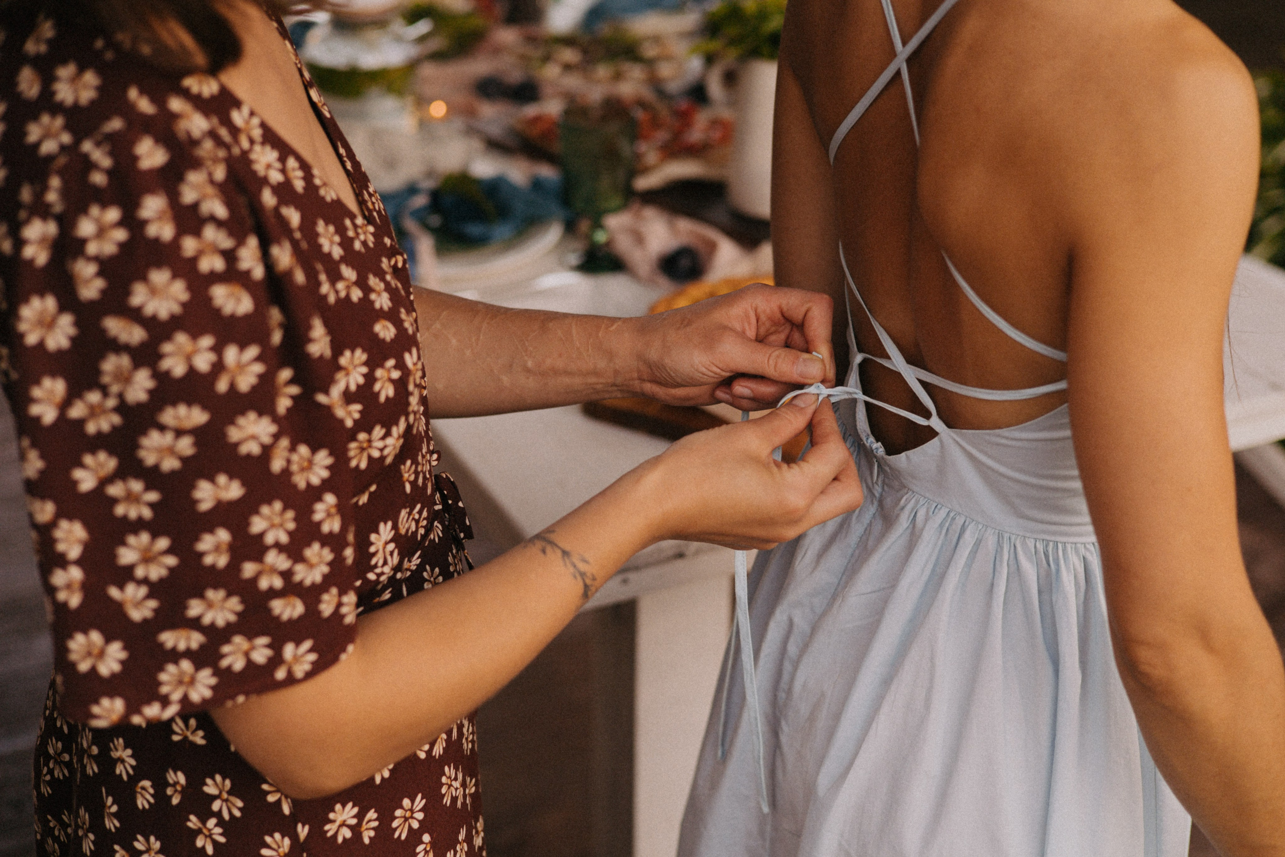 Подруги. Дача. Фотограф Настя Леонова