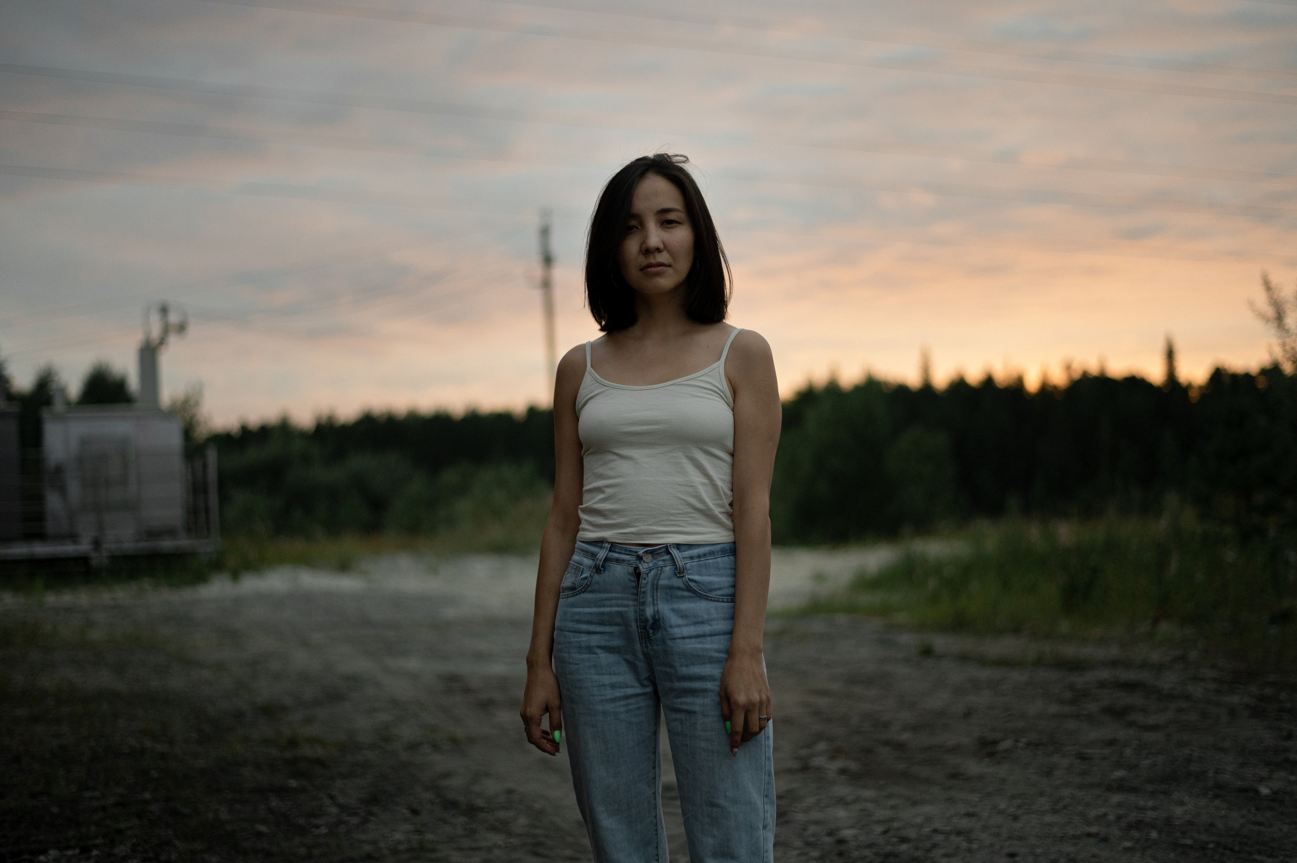 Ильмира на заброшке. Фотограф Нижний Новгород