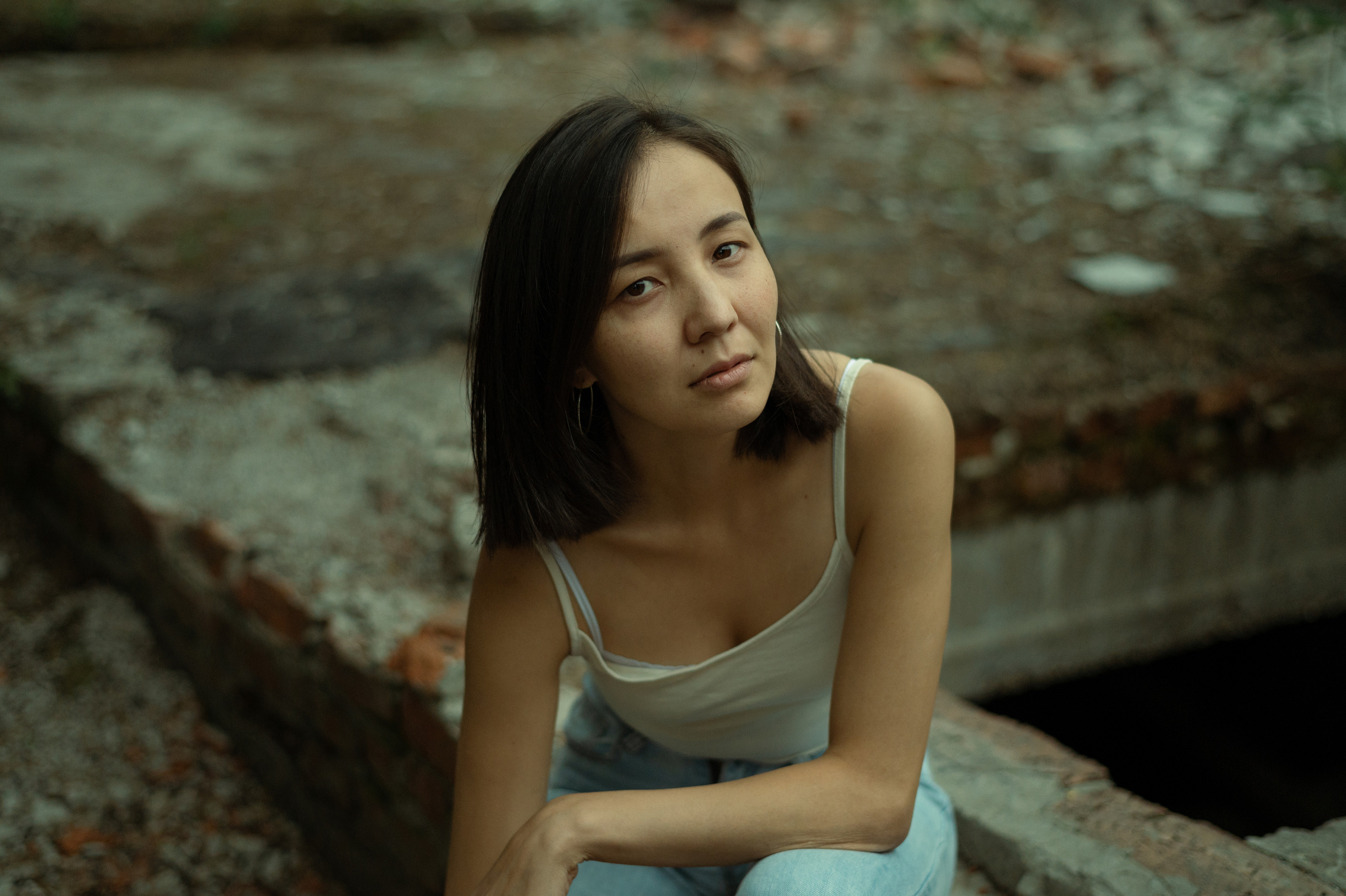 Ильмира на заброшке. Фотограф Нижний Новгород