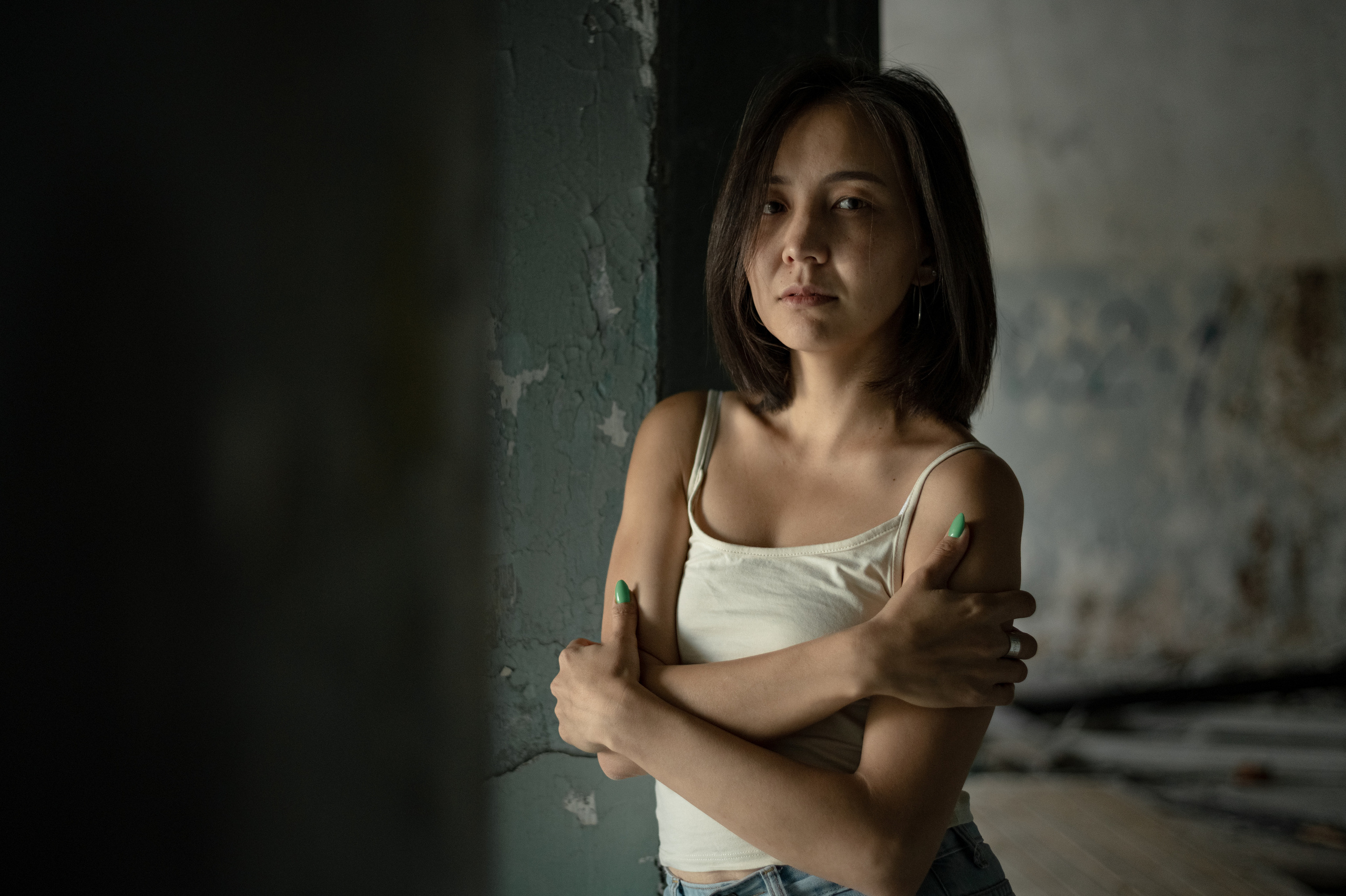 Ильмира на заброшке. Фотограф Нижний Новгород