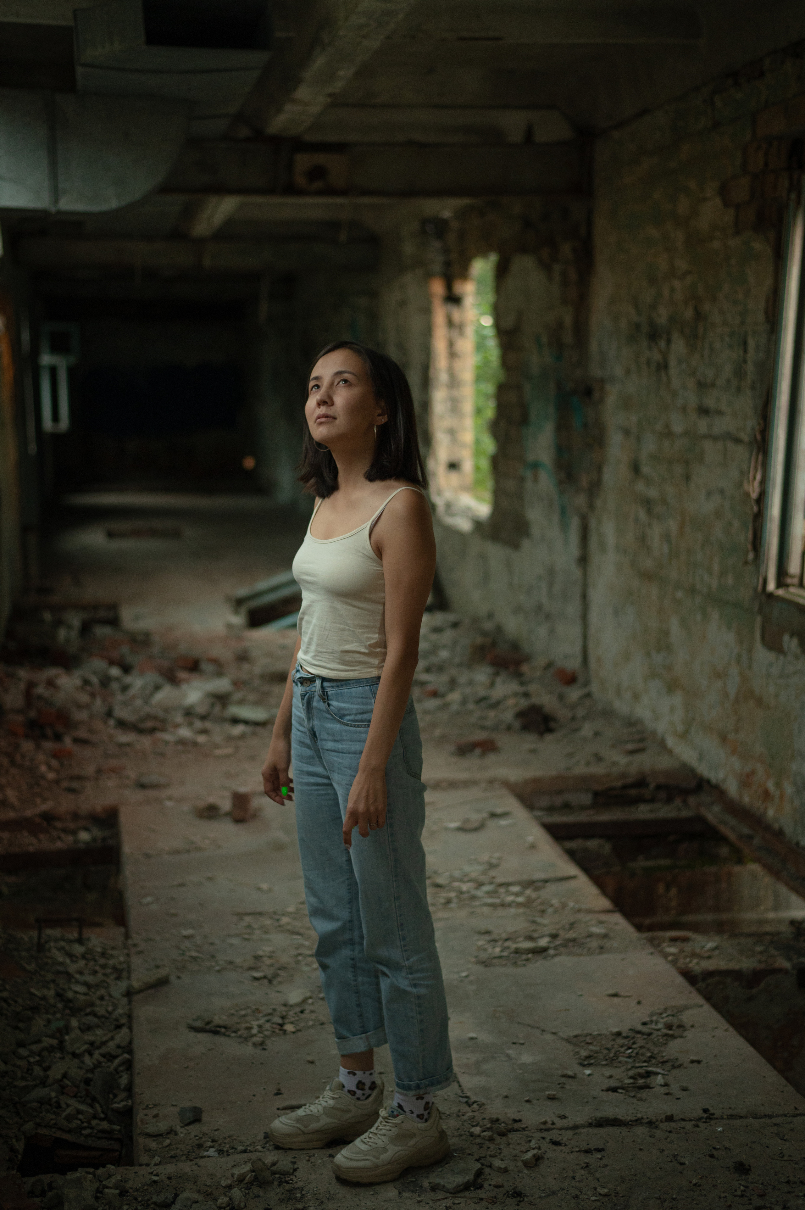 Ильмира на заброшке. Фотограф Нижний Новгород