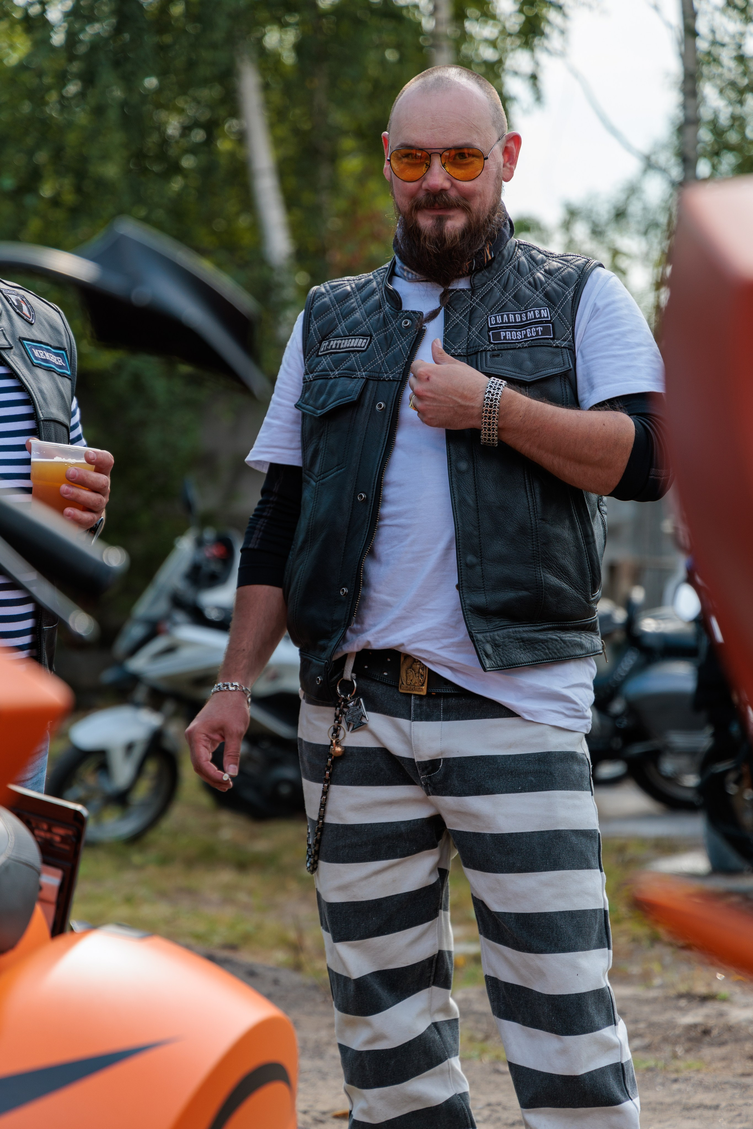 День ВМФ с мотоклубом 28.08.24. Репортажный фотограф Санкт-Петербург | Роман Карбышев