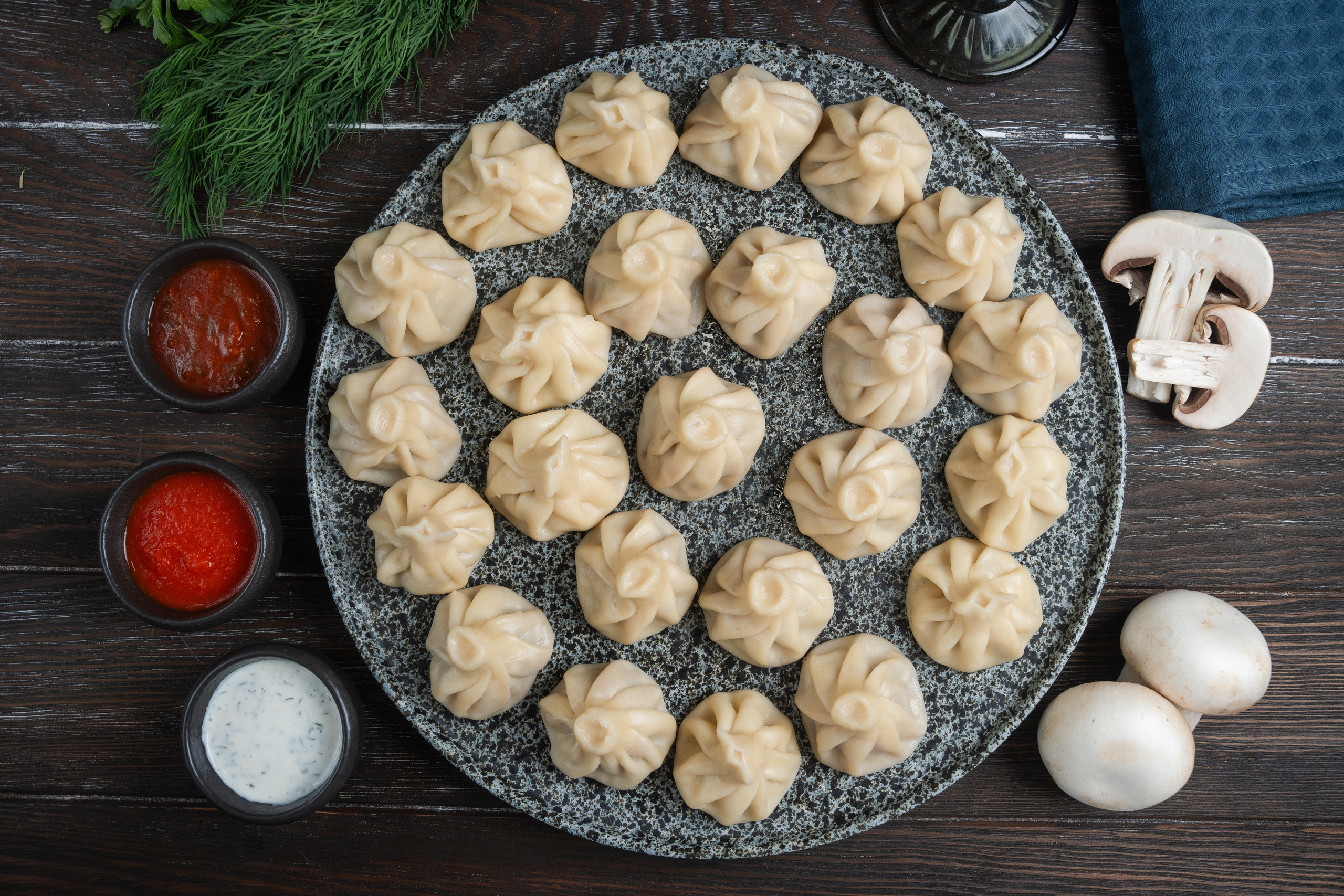 Хинкали. Фотограф Хабаровск