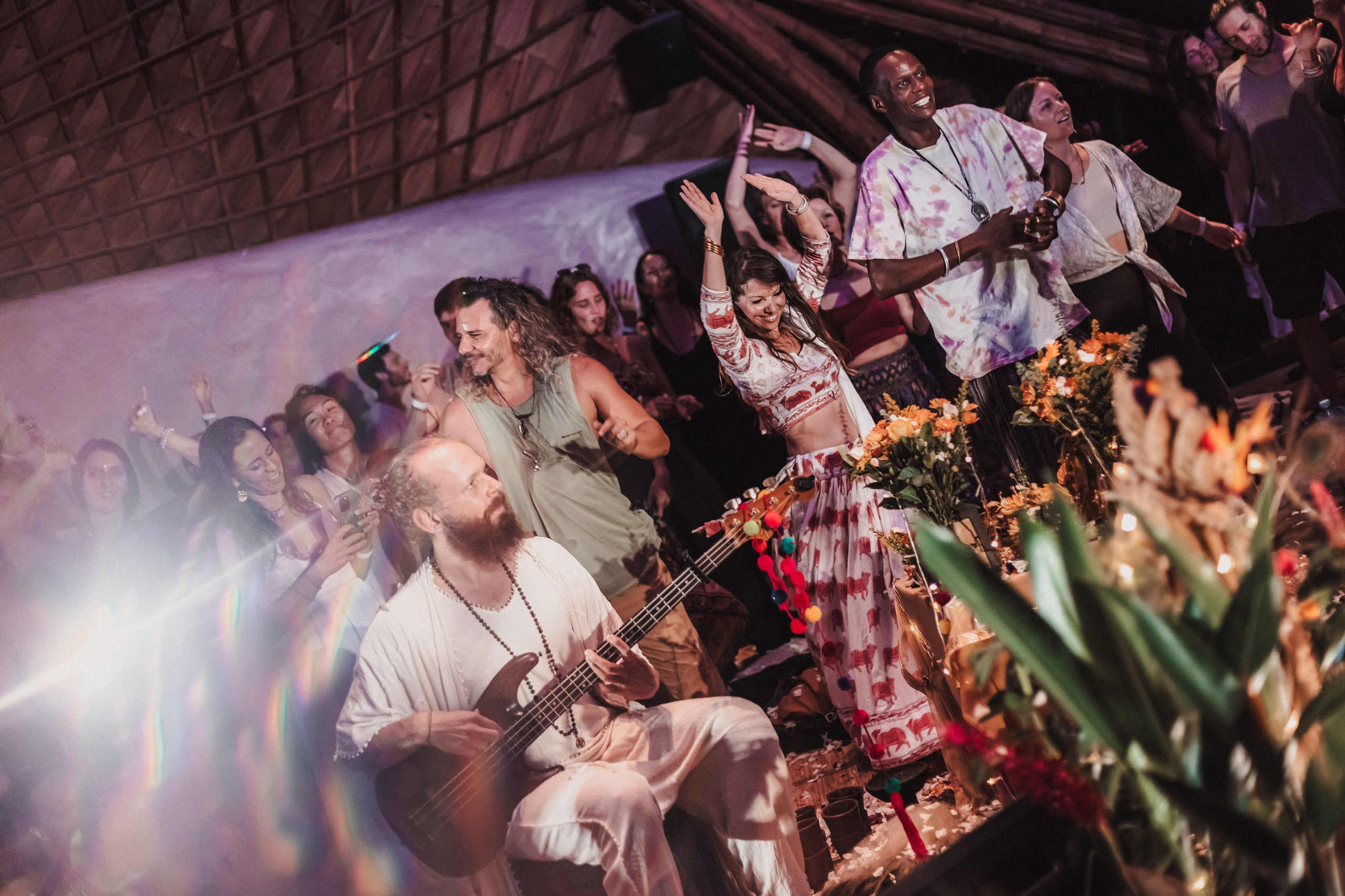 Hanuman Project kirtan at Alchemy march. Mariam Bagdasaryan